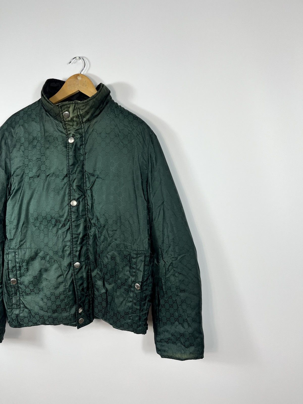 Gucci Vintage Rare Gucci Monogram Puffer Down Jacket Y2k size 48 Size US M / EU 48-50 / 2 - 4 Thumbnail