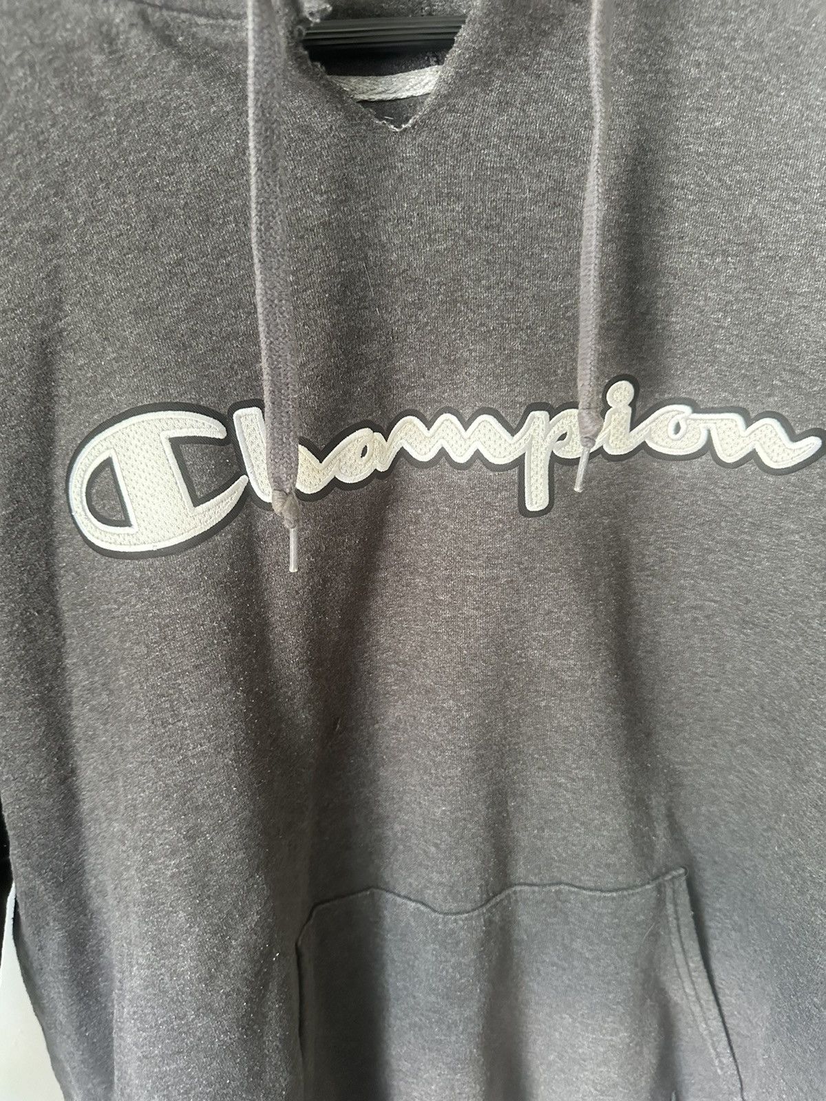 Champion Distressed Vampire Bite Champion Hoodie Size US XXL / EU 58 / 5 - 4 Thumbnail