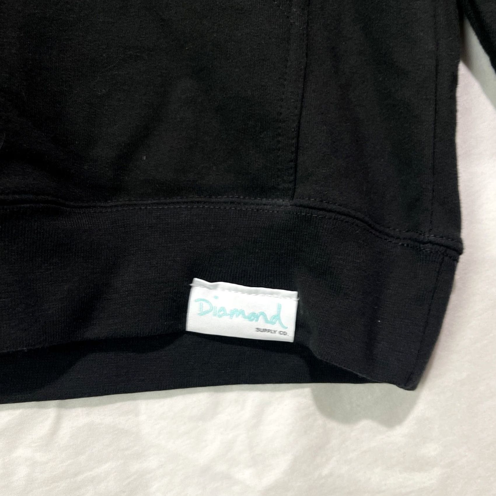 Diamond Supply Co. Diamond Supply Co. Modelo Hoodie Mens M Black Beer Fleece Sweatshirt Pullover Size US M / EU 48-50 / 2 - 2 Thumbnail