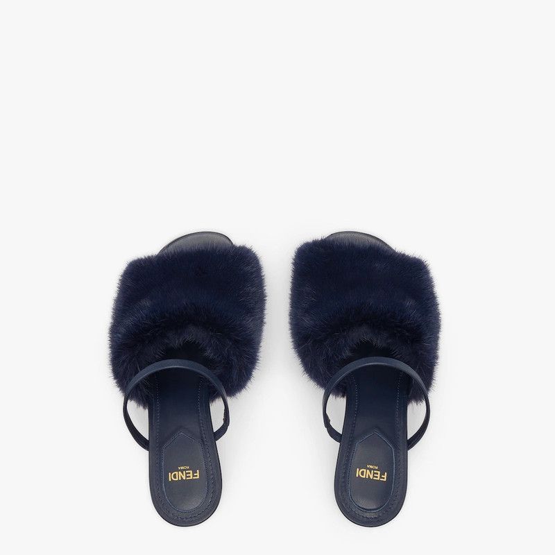 Fendi o1s1wg110226 First Mules in Black Size US 11 / IT 41 - 4 Thumbnail