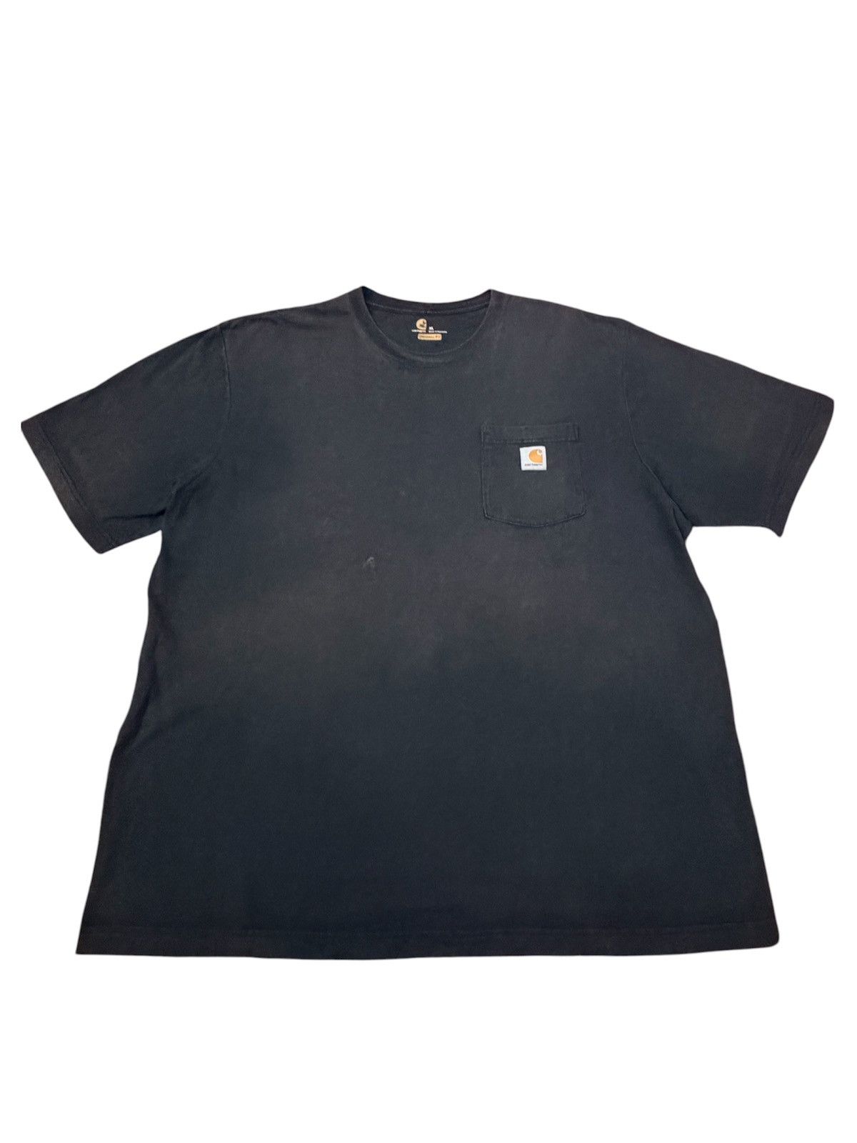 Carhartt Vintage Sunfaded Carhartt Workwear Single Pocket Tshirt Size US XL / EU 56 / 4 - 1 Thumbnail