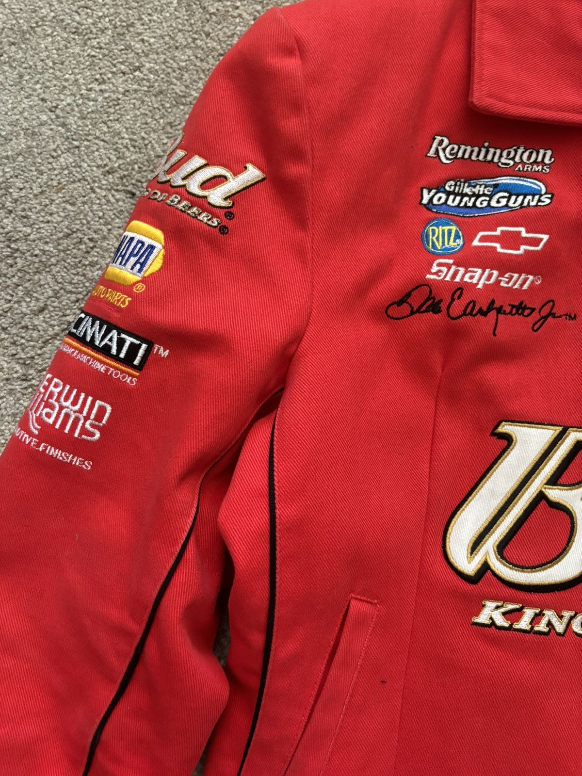 Budweiser vintage racing jacket Size US XS / EU 42 / 0 - 5 Thumbnail
