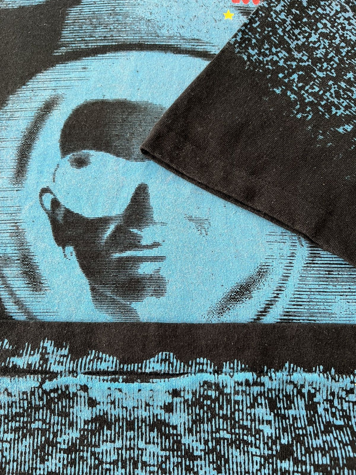 Band Tees Vintage 1993 U2 Zoo TV The Final Frontier Zooropa T-shirt Size US XL / EU 56 / 4 - 9 Thumbnail