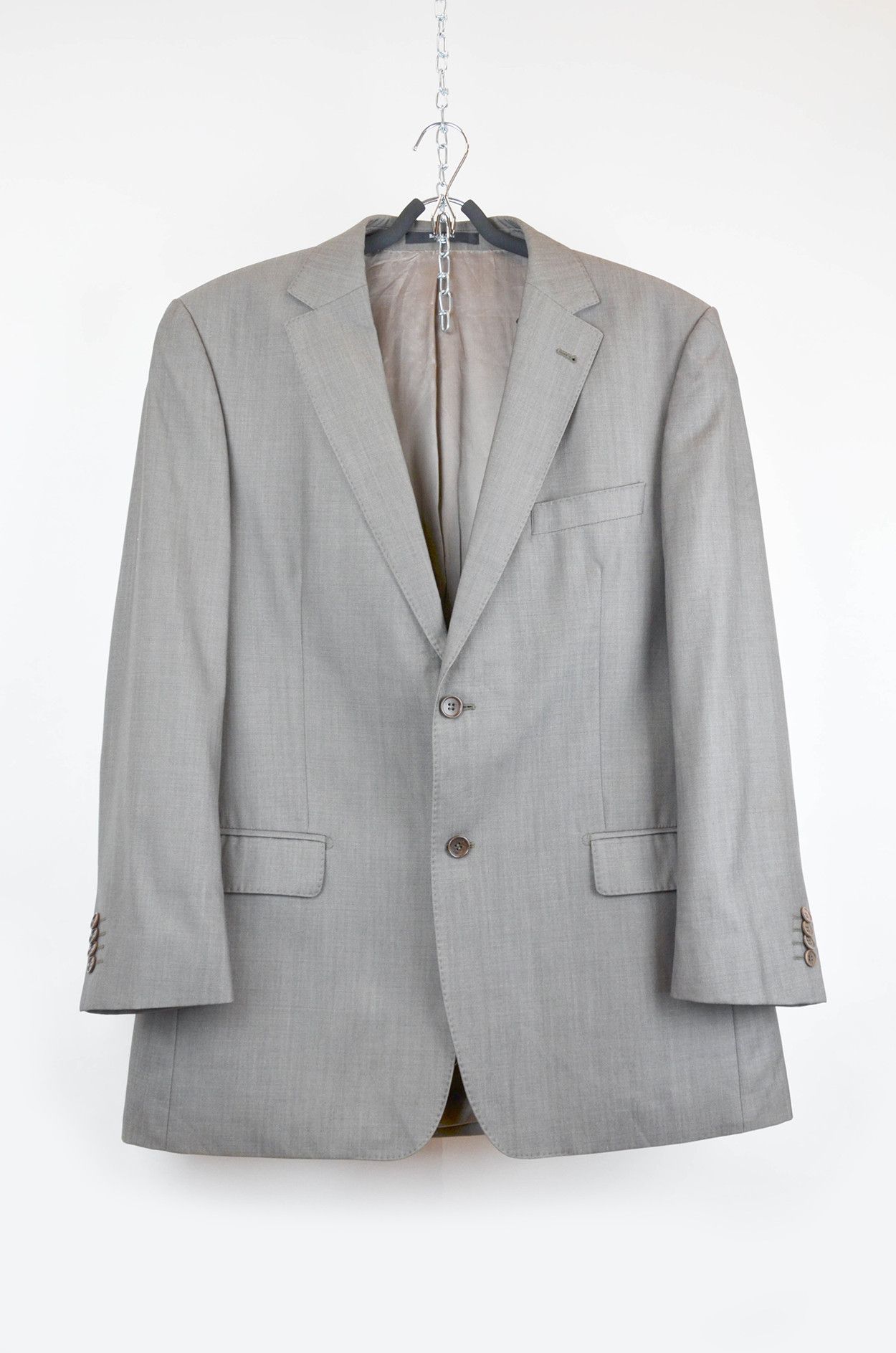 Balmain Balmain Homme Wool Suit – Size M / 42 (Made in China) Size 42R - 2 Thumbnail