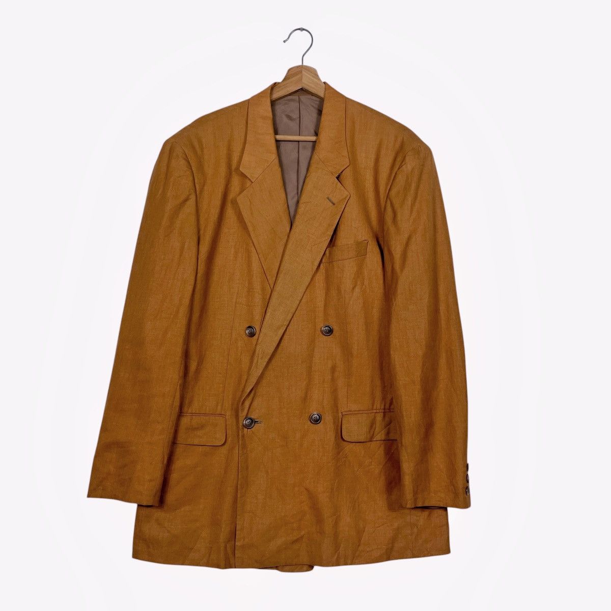 Issey Miyake Issey Miyake Design Studio Double Breasted Jacket Size US L / EU 52-54 / 3 - 1 Thumbnail