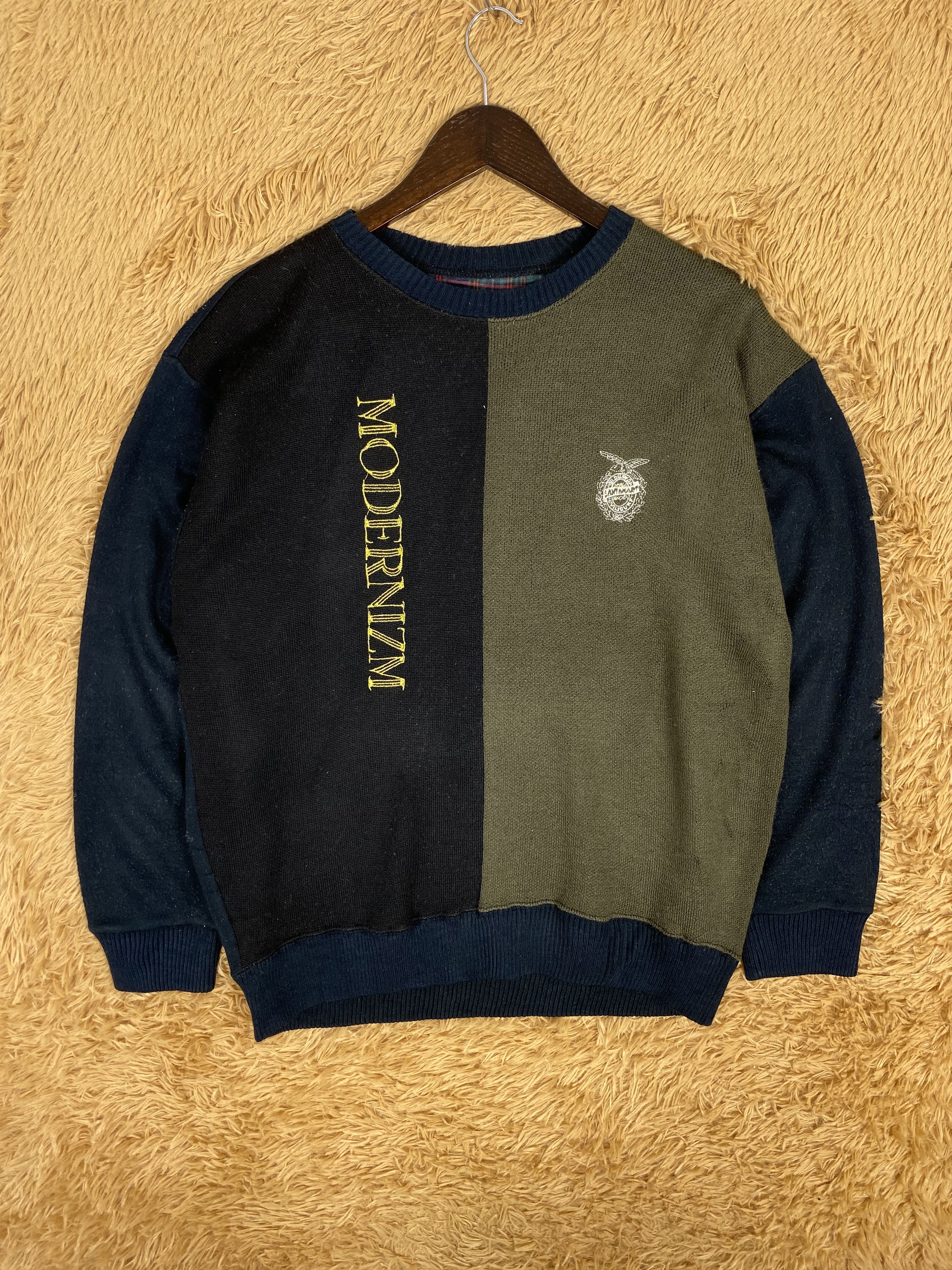 Japanese Brand Vintage Modernizm Sweatshirts Size US S / EU 44-46 / 1 - 1 Thumbnail
