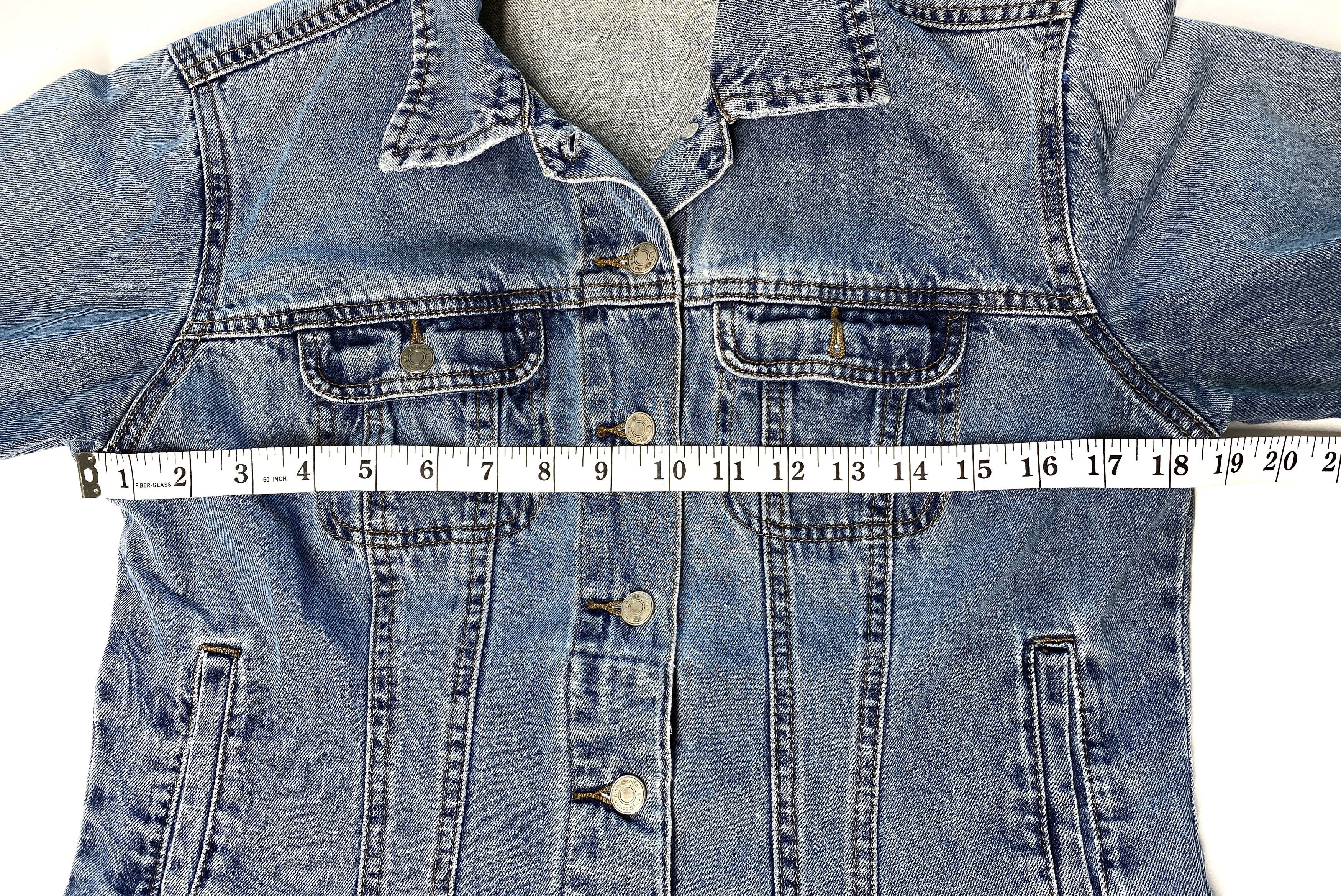 Other Casual denim jean blue jacket blaizer size M 100% cotton Size M / US 6-8 / IT 42-44 - 6 Thumbnail