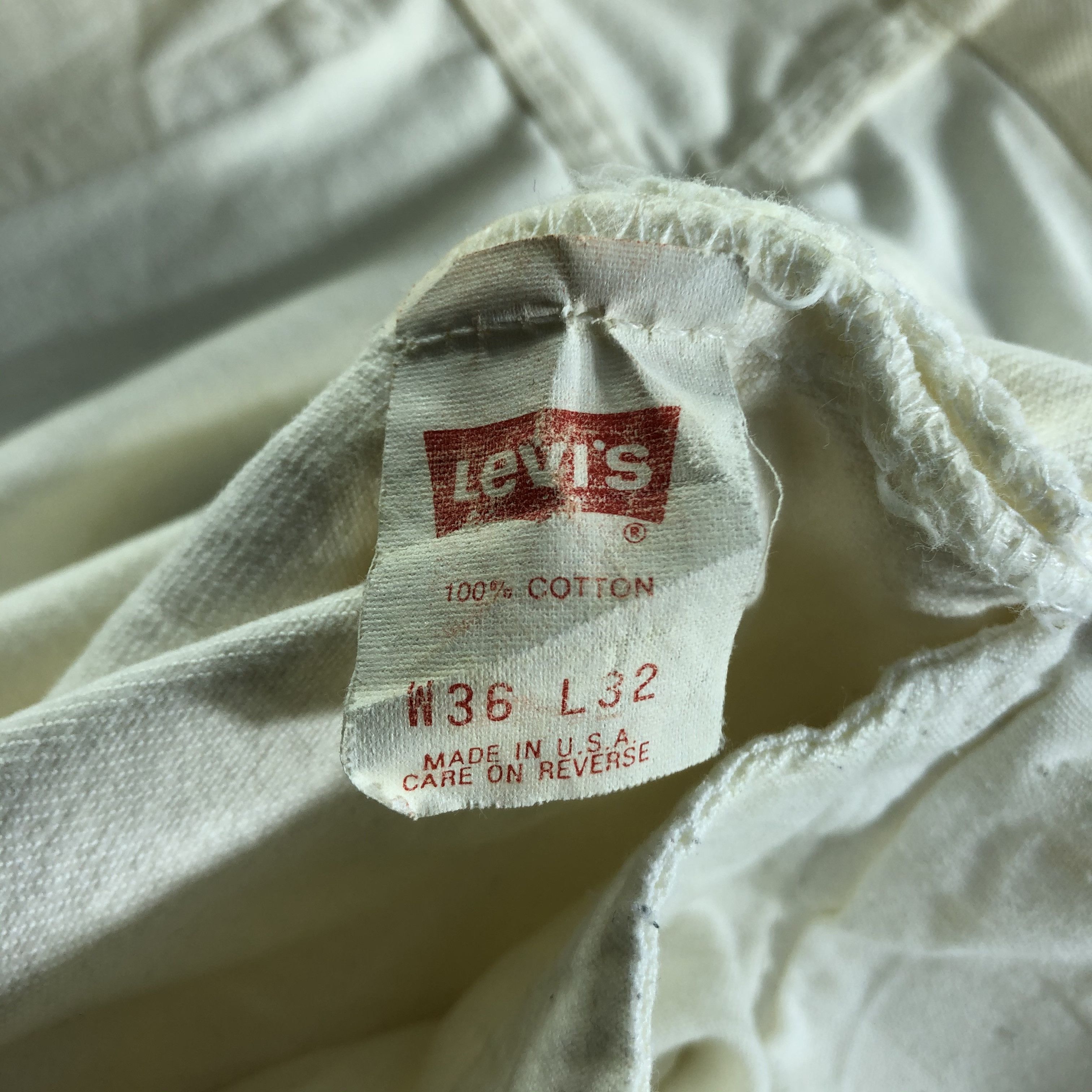 Levi's Vintage 90s Levis 501 Jeans-JM3433 Size US 37 - 8 Thumbnail