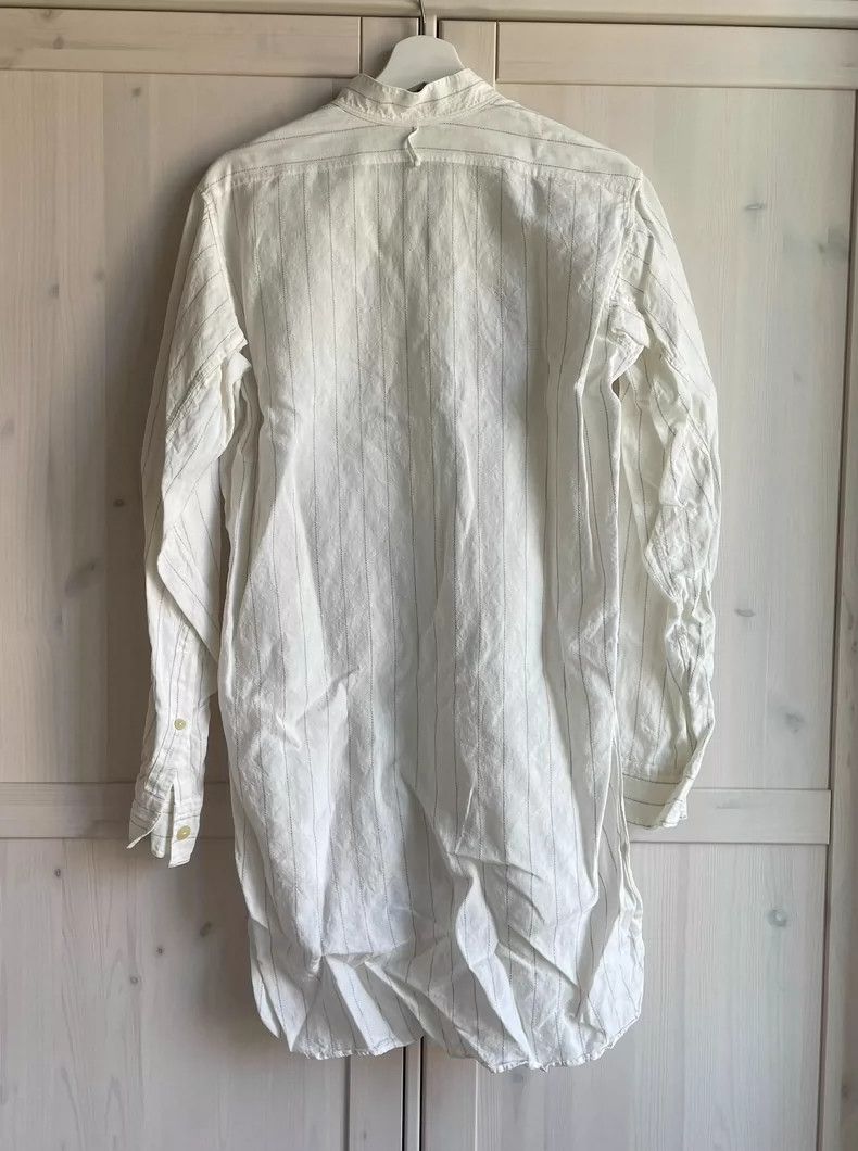 Loewe LOEWE Shirt, asymmetrical design, linen material, Size S / US 4 / IT 40 - 2 Thumbnail