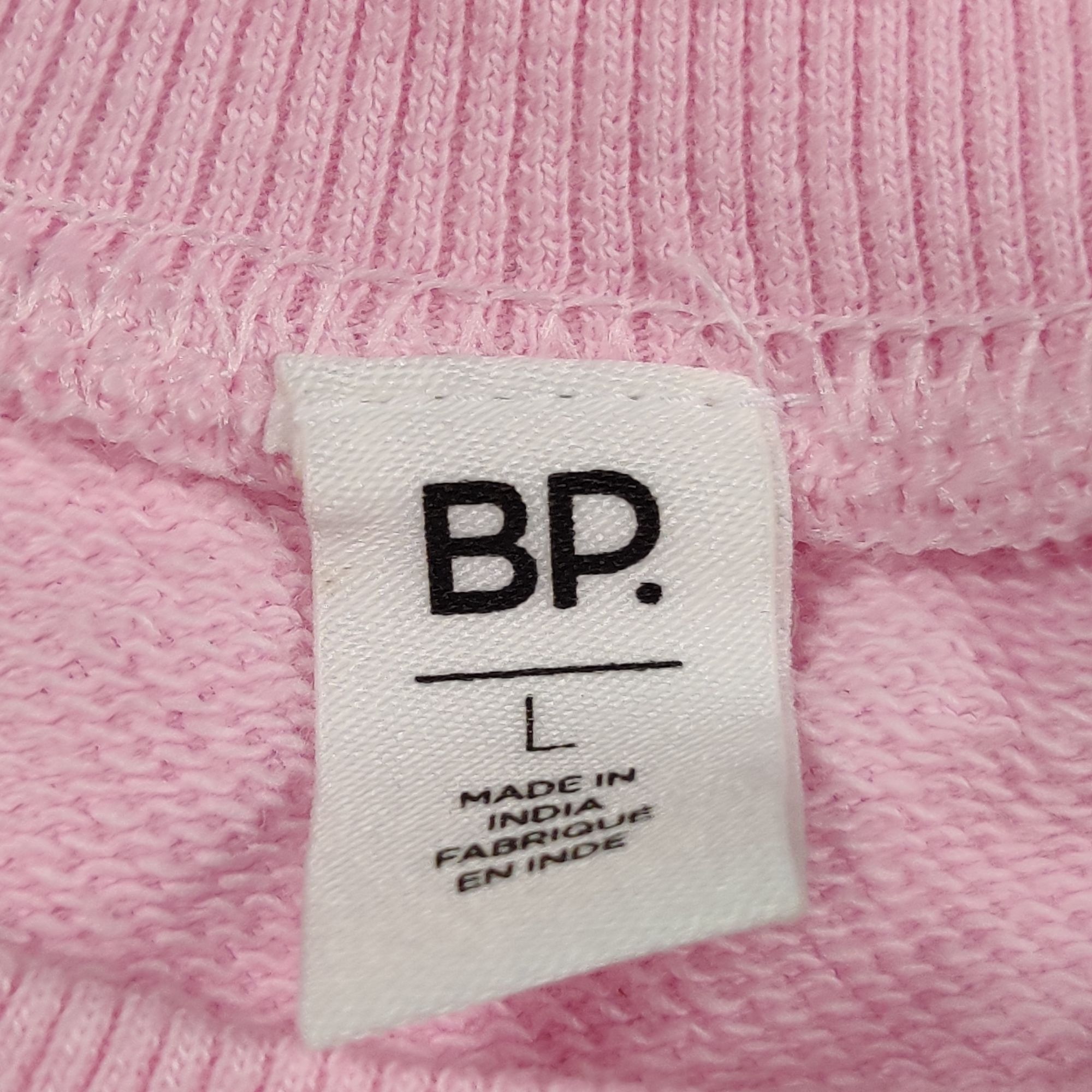 BP. BP. Organic Cotton Crop Sweatshirt L Pink Embroidered Barbie Size L / US 10 / IT 46 - 3 Thumbnail