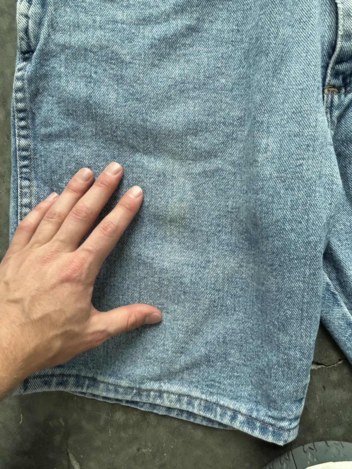 Wrangler Vintage Y2K Wrangler Denim Jean Shorts Size US 32 / EU 48 - 4 Thumbnail