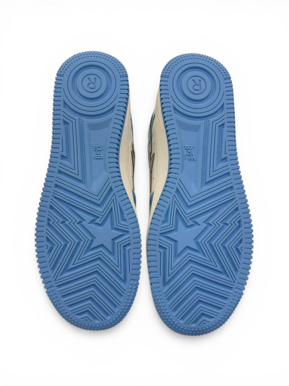 Bape Bapesta Lows Light Blue Size US 9.5 / EU 42-43 - 6 Thumbnail