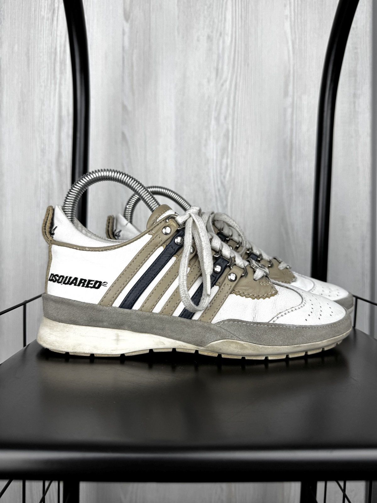 Dsquared2 Dsquared2 Kick It! Vintage low top sneakers women’s 36.5 Size US 6.5 / IT 36.5 - 2 Thumbnail
