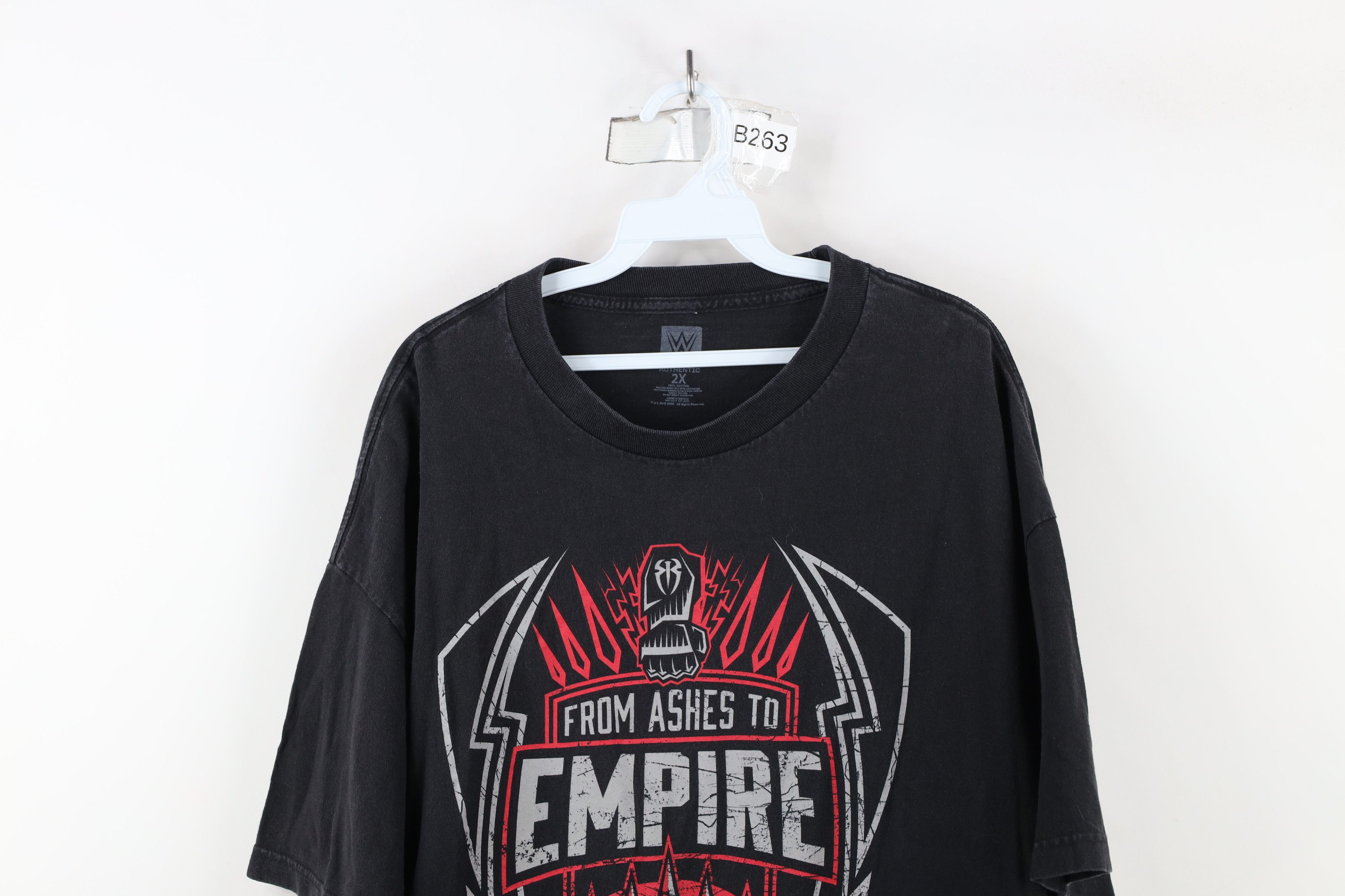 Vintage Vintage Y2K WWE Wrestling to Empire Roman Reigns T-Shirt Size US XXL / EU 58 / 5 - 2 Thumbnail