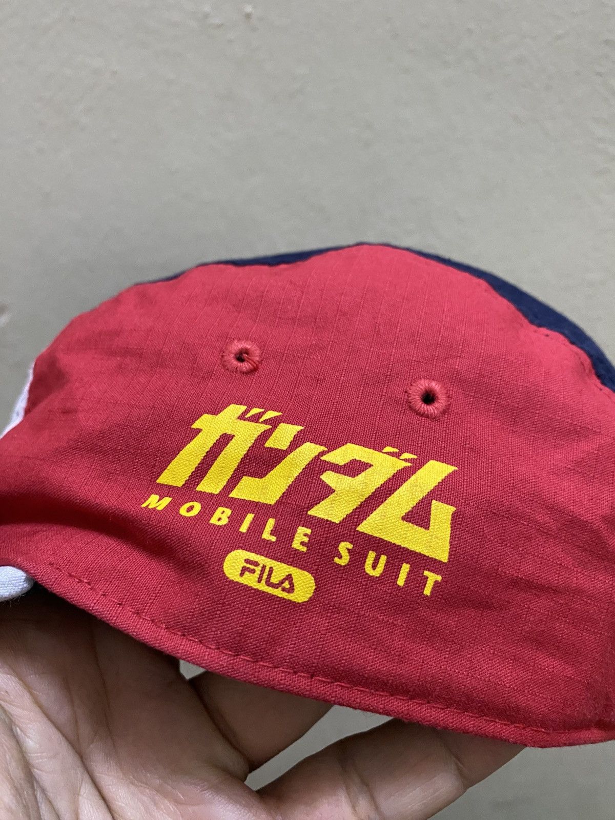 Fila × Japanese Brand Fila x Gundam Mobile Suit Multicolor Camp Cap Size ONE SIZE - 4 Thumbnail