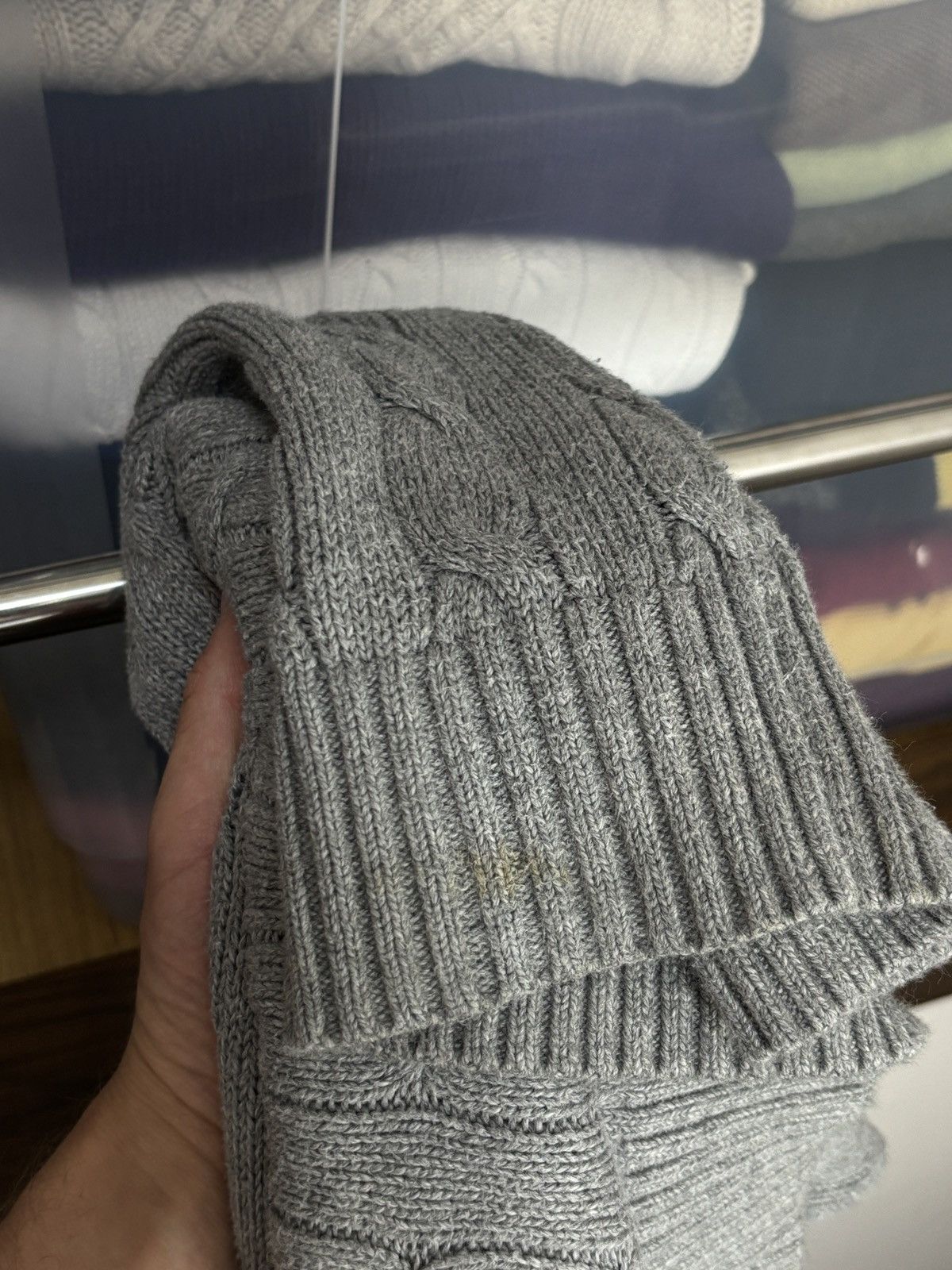 Polo Ralph Lauren Polo Ralph Lauren Classic Cable Knit Sweater Vintage Size US L / EU 52-54 / 3 - 8 Thumbnail