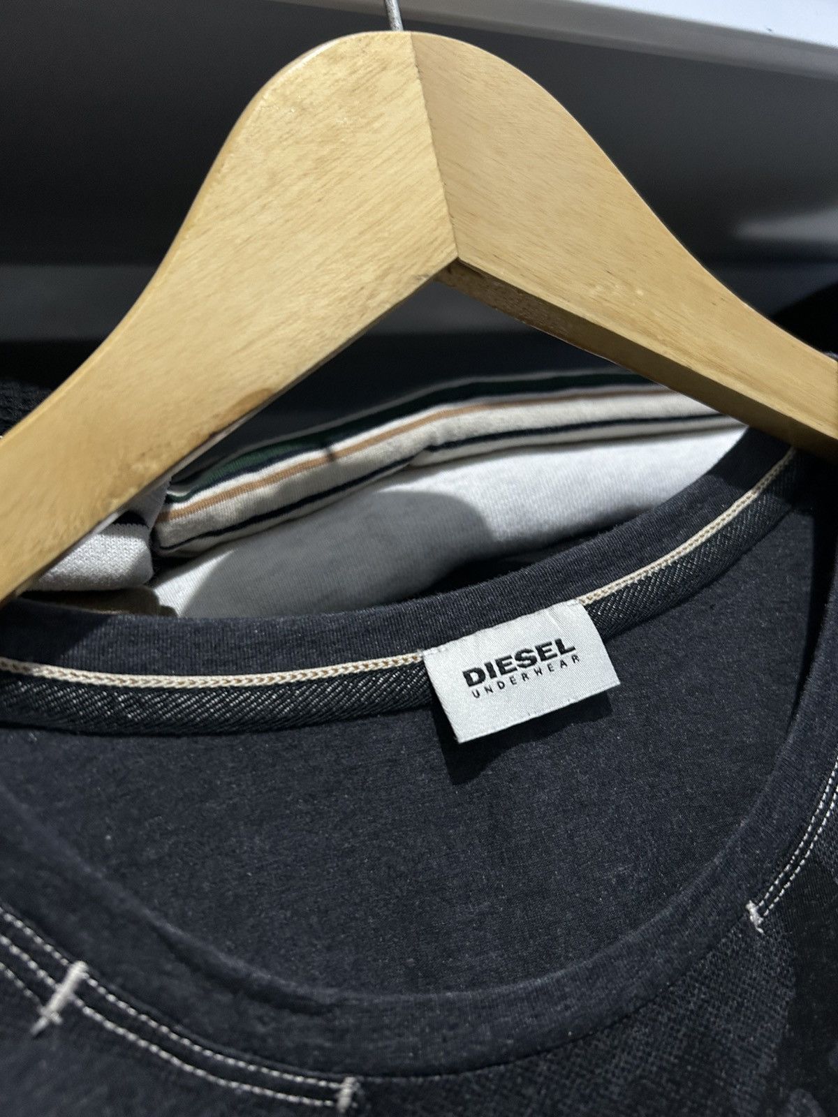 Diesel Diesel longsleeve camoblack slevedge Size US L / EU 52-54 / 3 - 4 Thumbnail