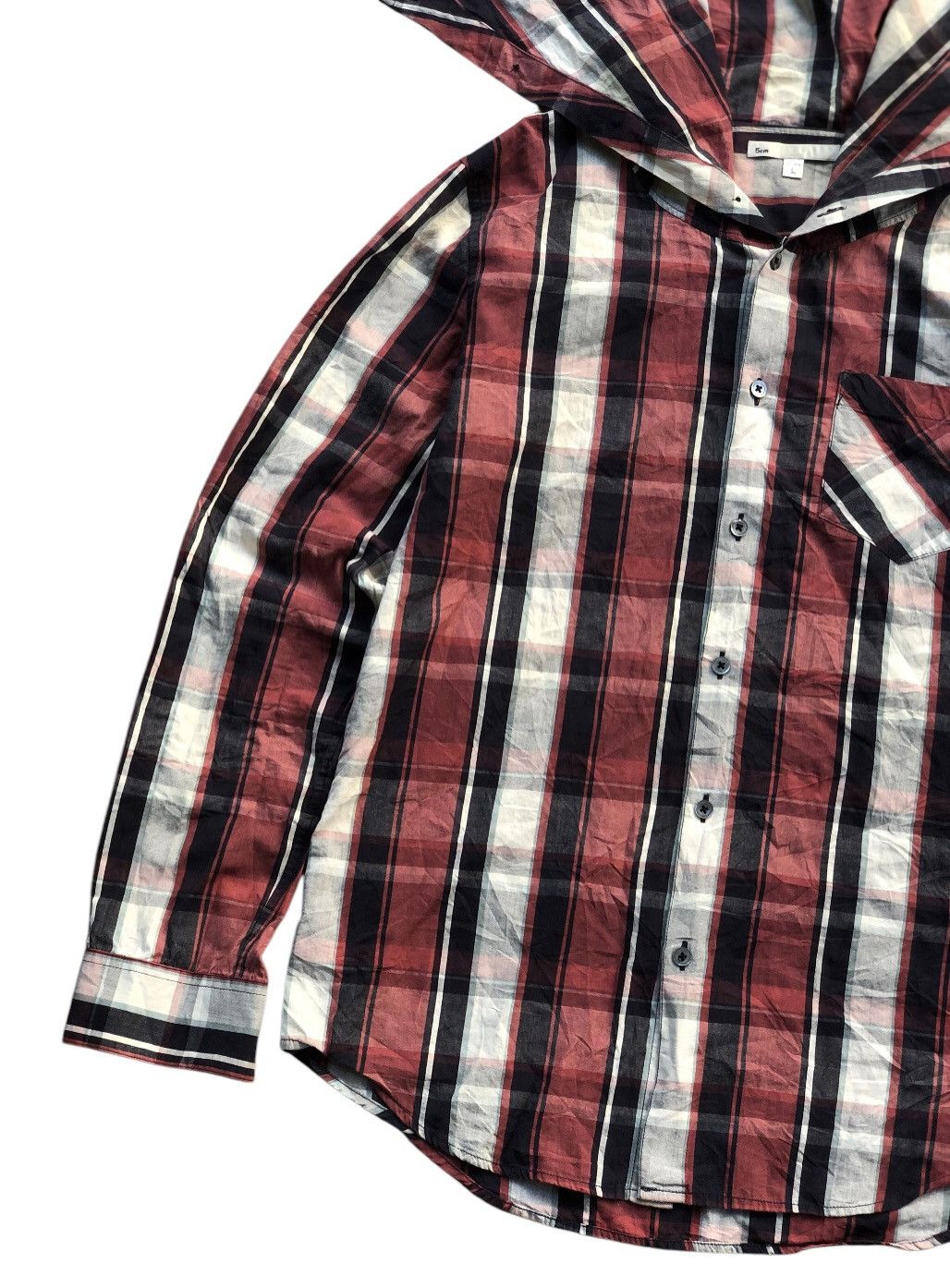 Japanese Brand × Le Grande Bleu (L.G.B.) 5cm Plaid Shirt Ifsixwasnine Style Size US L / EU 52-54 / 3 - 4 Thumbnail