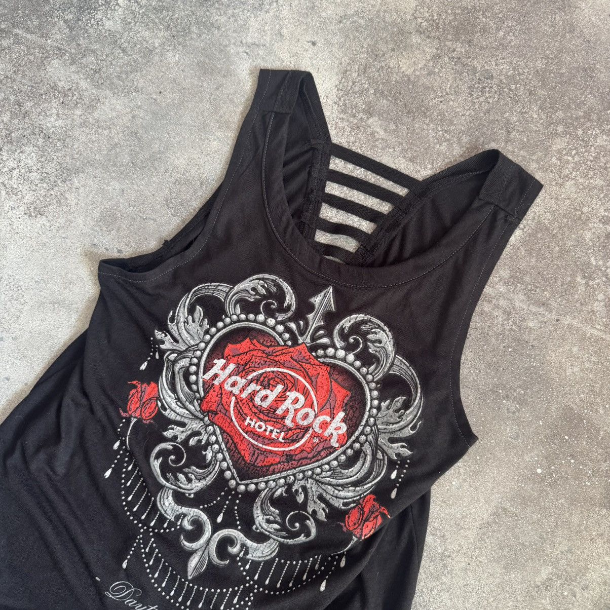 Hard Rock Cafe × Hysteric Glamour × Vintage Hard Rock Y2K Vintage Amazing Tank Top Size M / US 6-8 / IT 42-44 - 2 Thumbnail