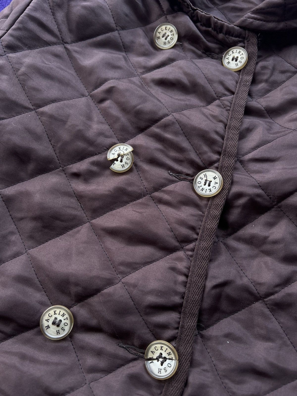 Mackintosh (S) Mackintosh Scotland Brown Quilted Jacket Size US S / EU 44-46 / 1 - 4 Thumbnail