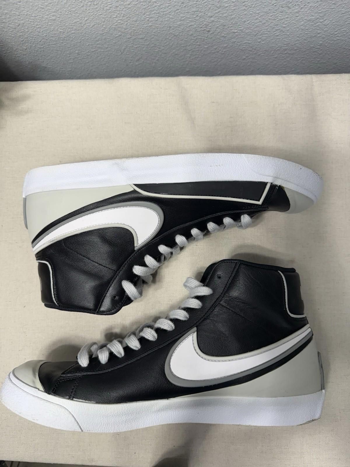 Nike Nike Blazer Mid '77 Infinite Black White Sneakers Men's Sz13 Size US 13 / EU 46 - 9 Thumbnail