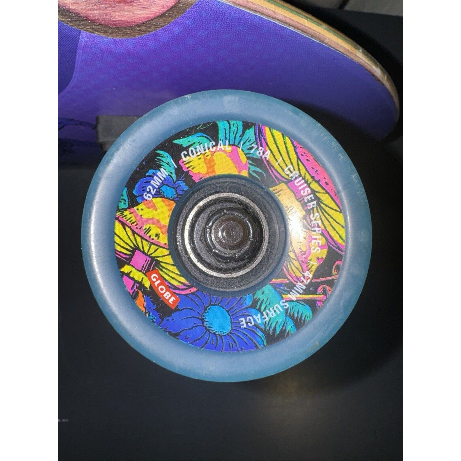 Globe Used Globe Australia Skateboard Skulls Frog Mushrooms Tensor Size ONE SIZE - 19 Thumbnail