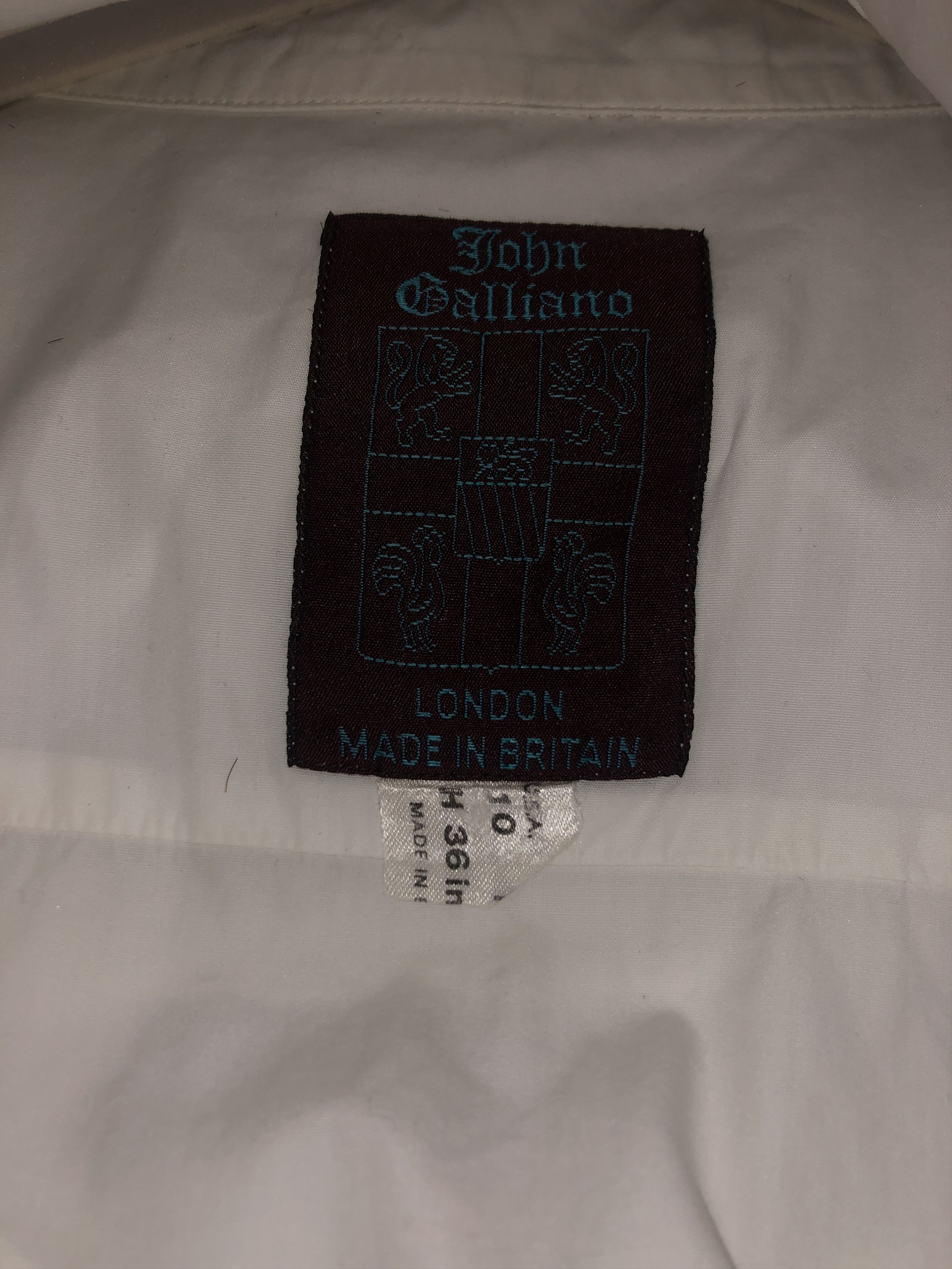 John Galliano 1986 Hybrid Rare Shirt Size M / US 6-8 / IT 42-44 - 13 Thumbnail