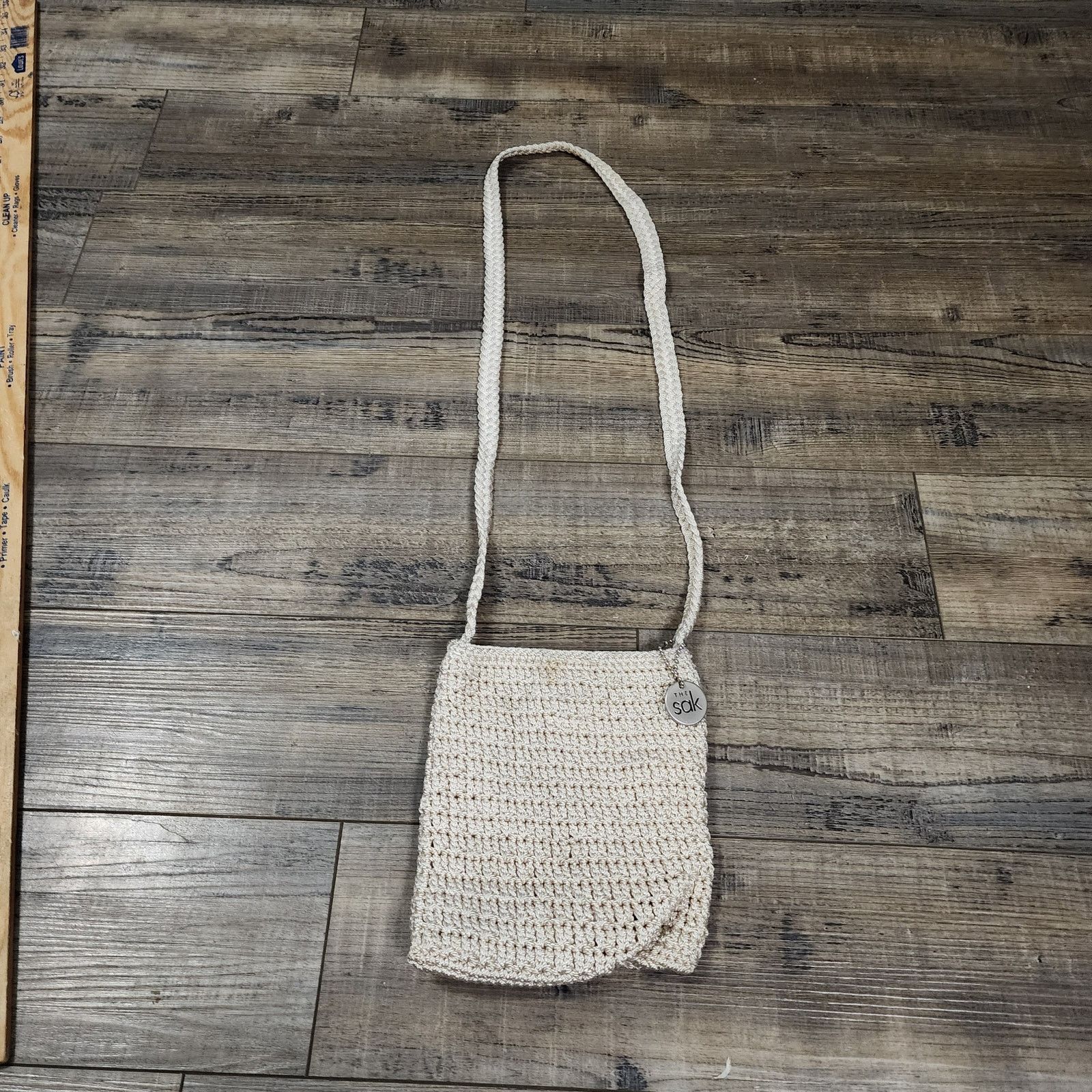 The Sak The Sak crochet small crossbody off white purse 2489 Size ONE SIZE - 1 Thumbnail