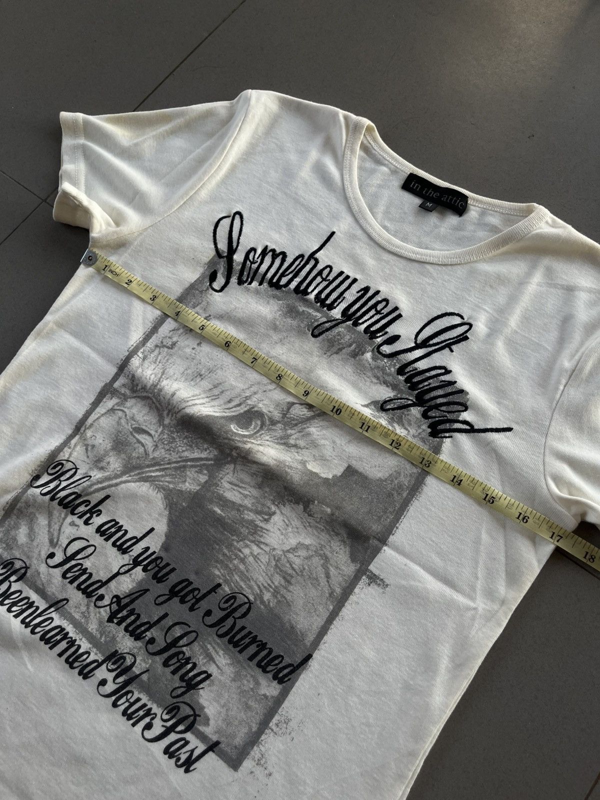 If Six Was Nine JAPANESE IN THE ATTIC POEM GOTHIC VKEI SEDITIONARIES PUNK Size US M / EU 48-50 / 2 - 7 Thumbnail