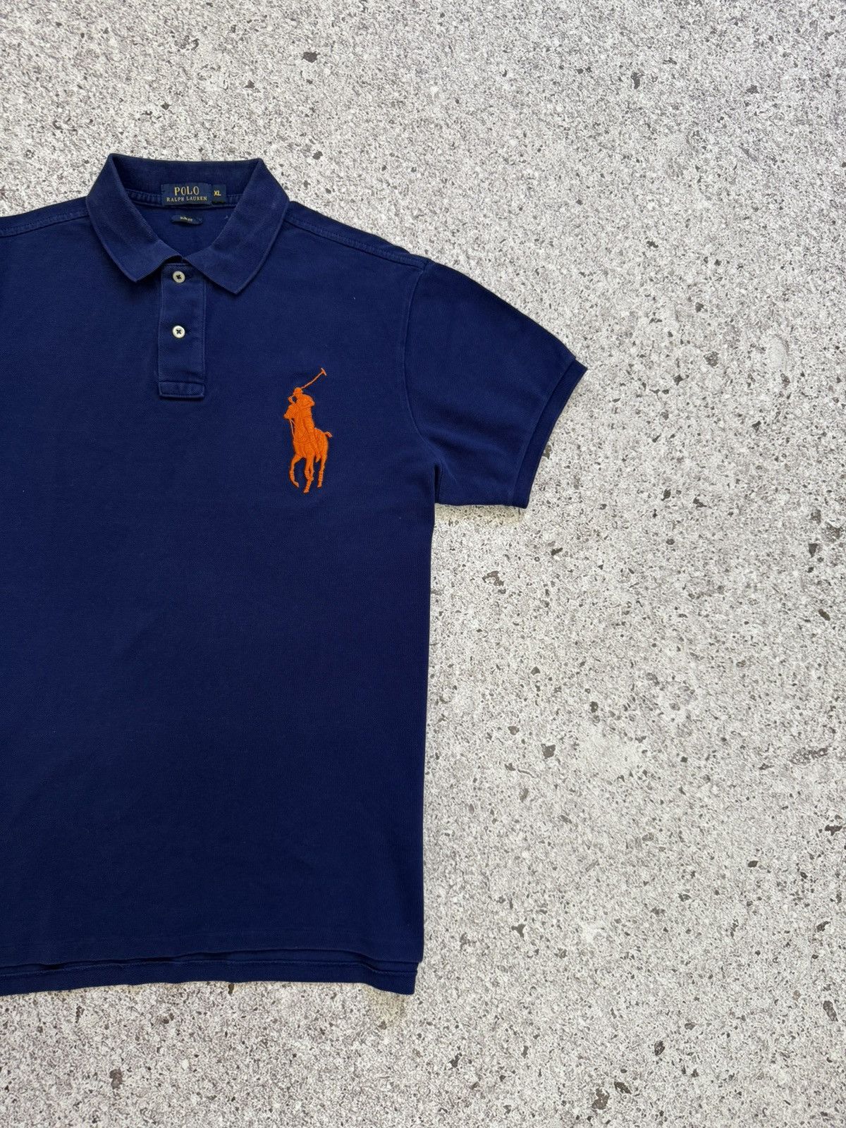 Polo Ralph Lauren × RRL Ralph Lauren × Rugby Ralph Lauren Vintage Polo Ralph Lauren Classic Logo Polo T-Shirt Size US XL / EU 56 / 4 - 4 Thumbnail