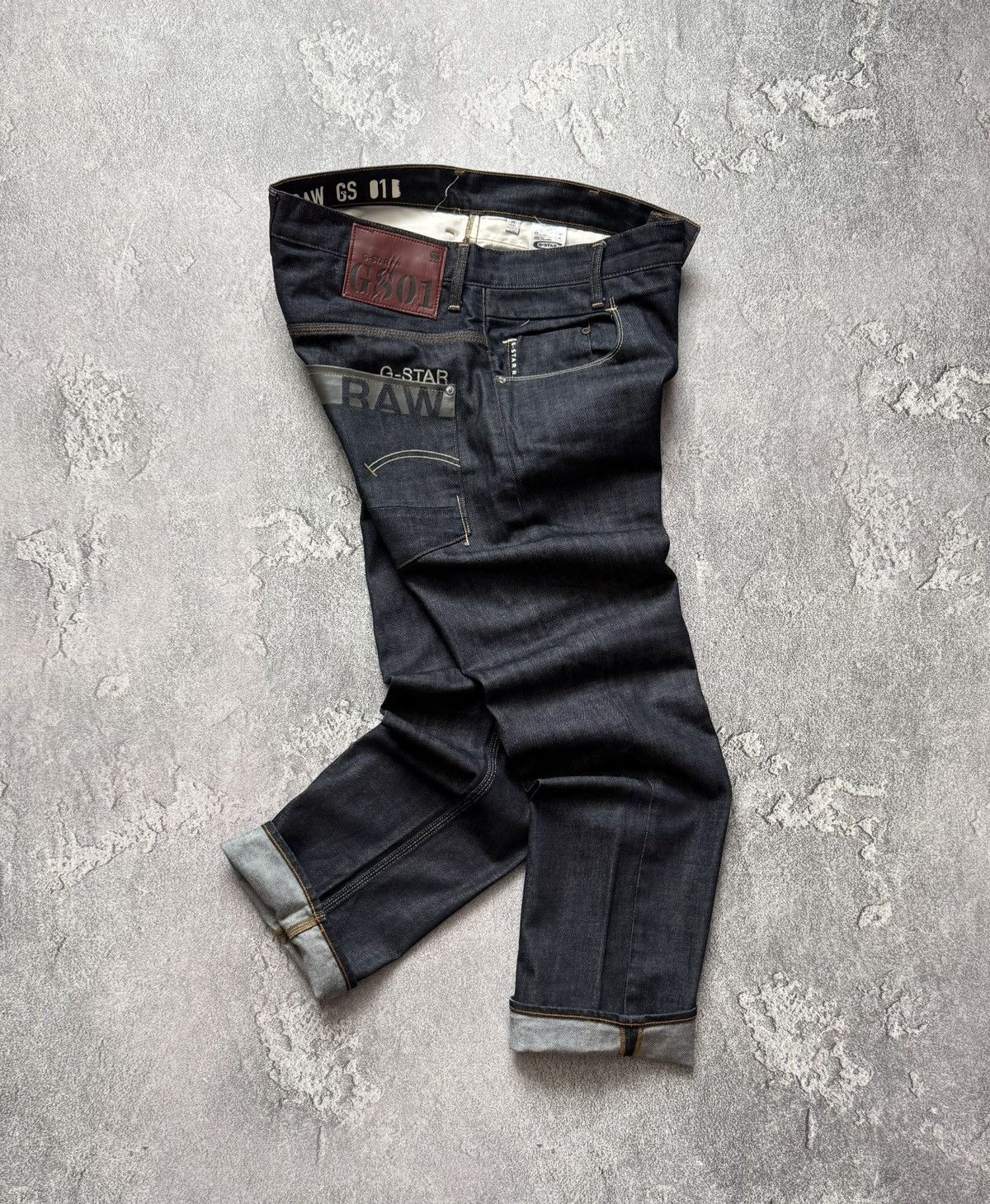 G-Star × Japanese Brand G star raw 34/30 new radar tapered breach embro denim pant Size US 34 / EU 50 - 1 Thumbnail
