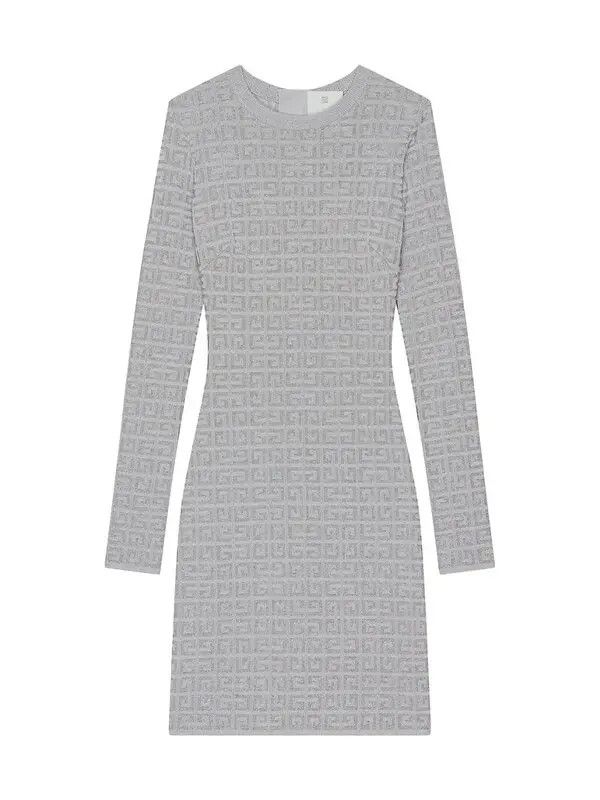 Givenchy o1loc1c0824 Dress in Silver Size L / US 10 / IT 46 - 1 Thumbnail