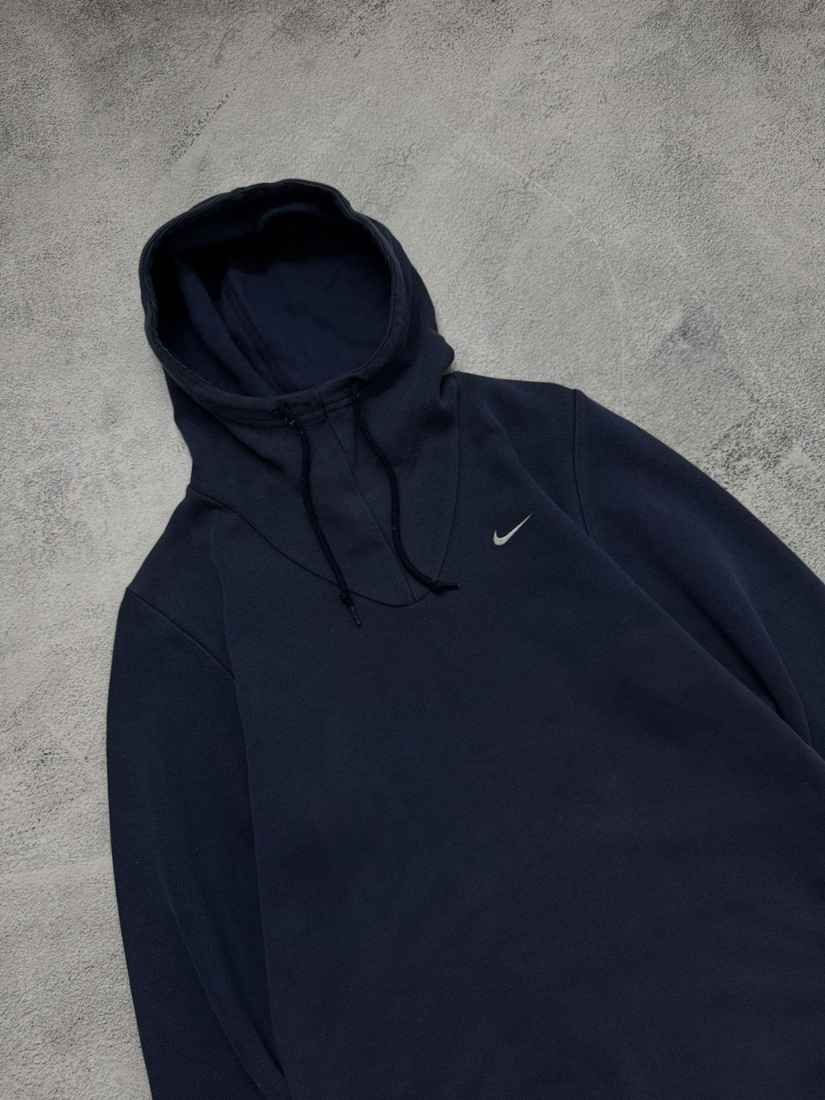 Nike Vintage Y2k Nike Ninja Mini Swoosh Basic Hoodie 00’s Size US M / EU 48-50 / 2 - 6 Thumbnail