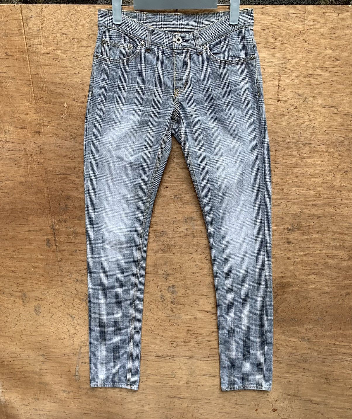 Hysteric Glamour Hysteric Glamour Plaid Checkered Skinny Pants Size US 28 / EU 44 - 3 Thumbnail