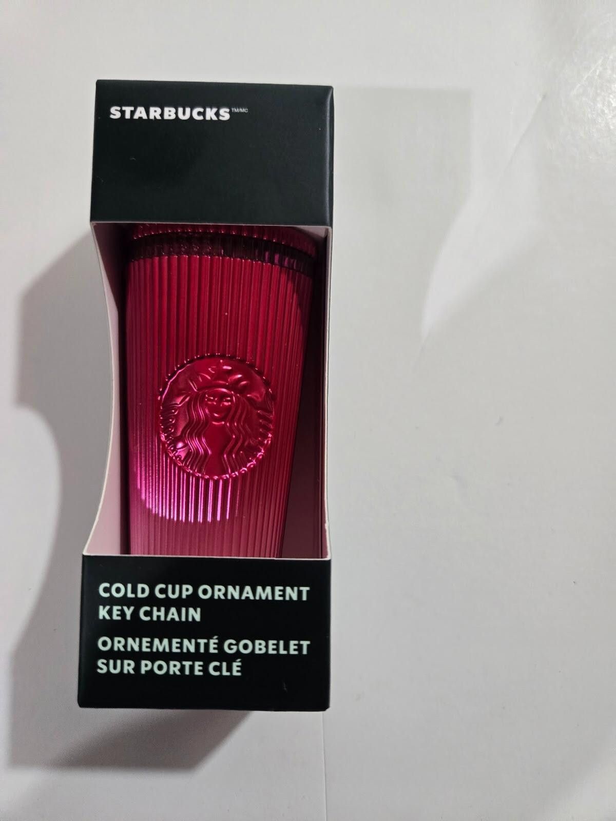 Designer 5 Starbucks Cup Ornaments & Keychains Jeweled Ombre XMAS NWT Size ONE SIZE - 4 Thumbnail
