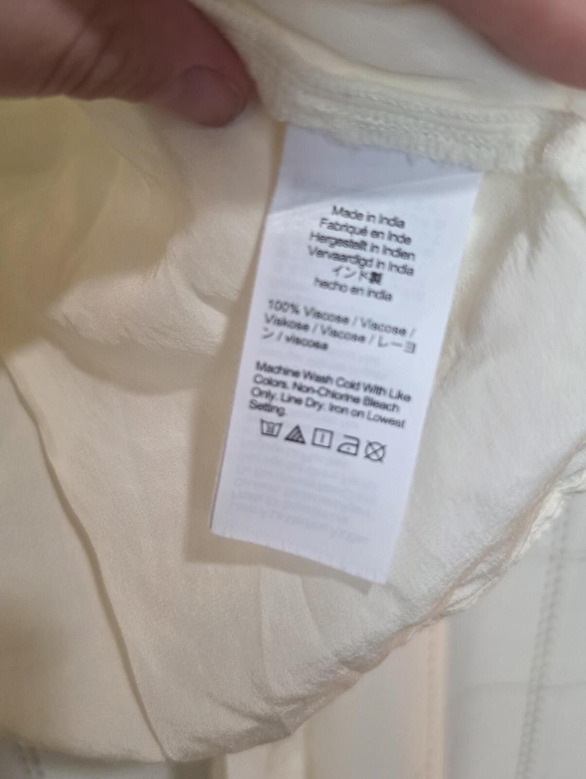 J.Crew J Crew Bungalow popover shirt in crepe de chine Size S / US 4 / IT 40 - 4 Thumbnail