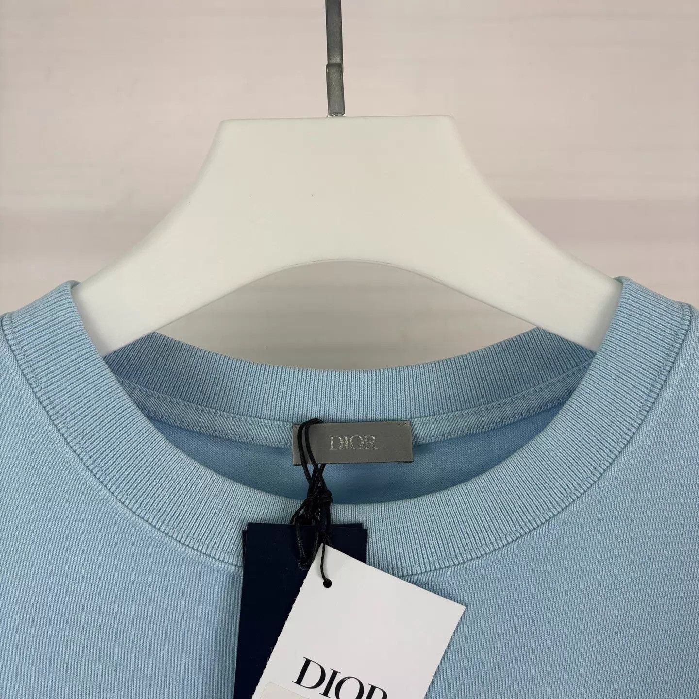 Dior Dior Embroidered Logo Relaxed Fit Short Sleeve T-Shirt XXL Size US XXL / EU 58 / 5 - 3 Thumbnail