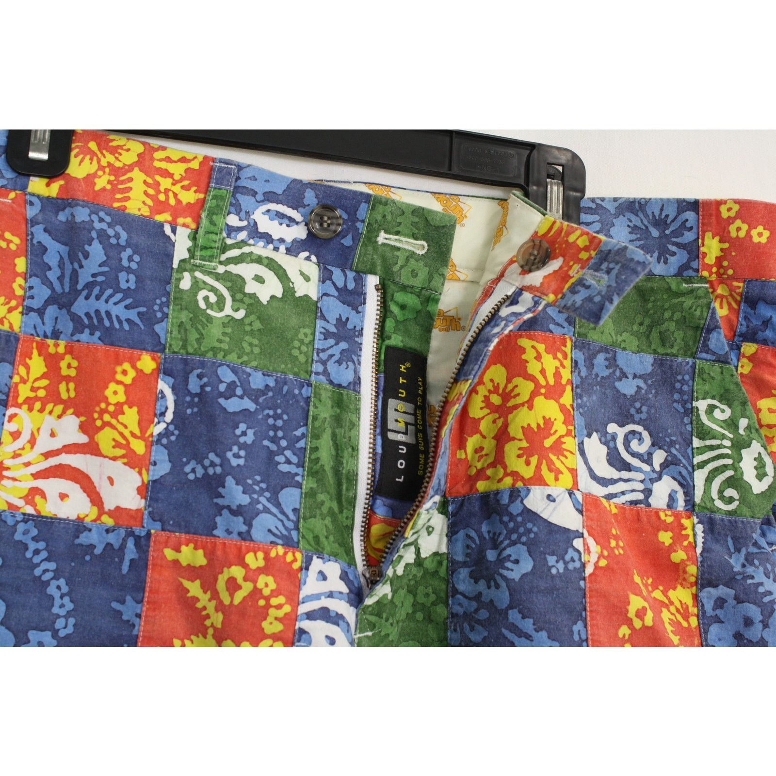 John Dalia Loudmouth Golf Shorts 38 Patchwork Floral Casual John Daly Size US 38 / EU 54 - 3 Thumbnail