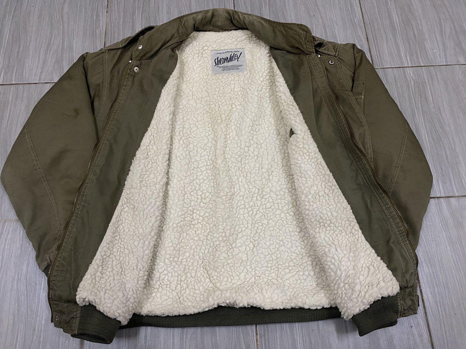 Issey Miyake Vintage Utility Bomber Jacket | Issey Miyake Style | Olive Size US M / EU 48-50 / 2 - 6 Thumbnail