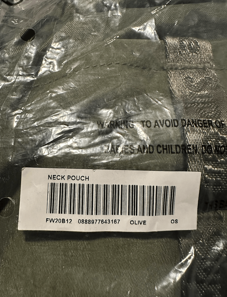 Supreme NWT Supreme Neck Pouch - Olive Size ONE SIZE - 6 Thumbnail