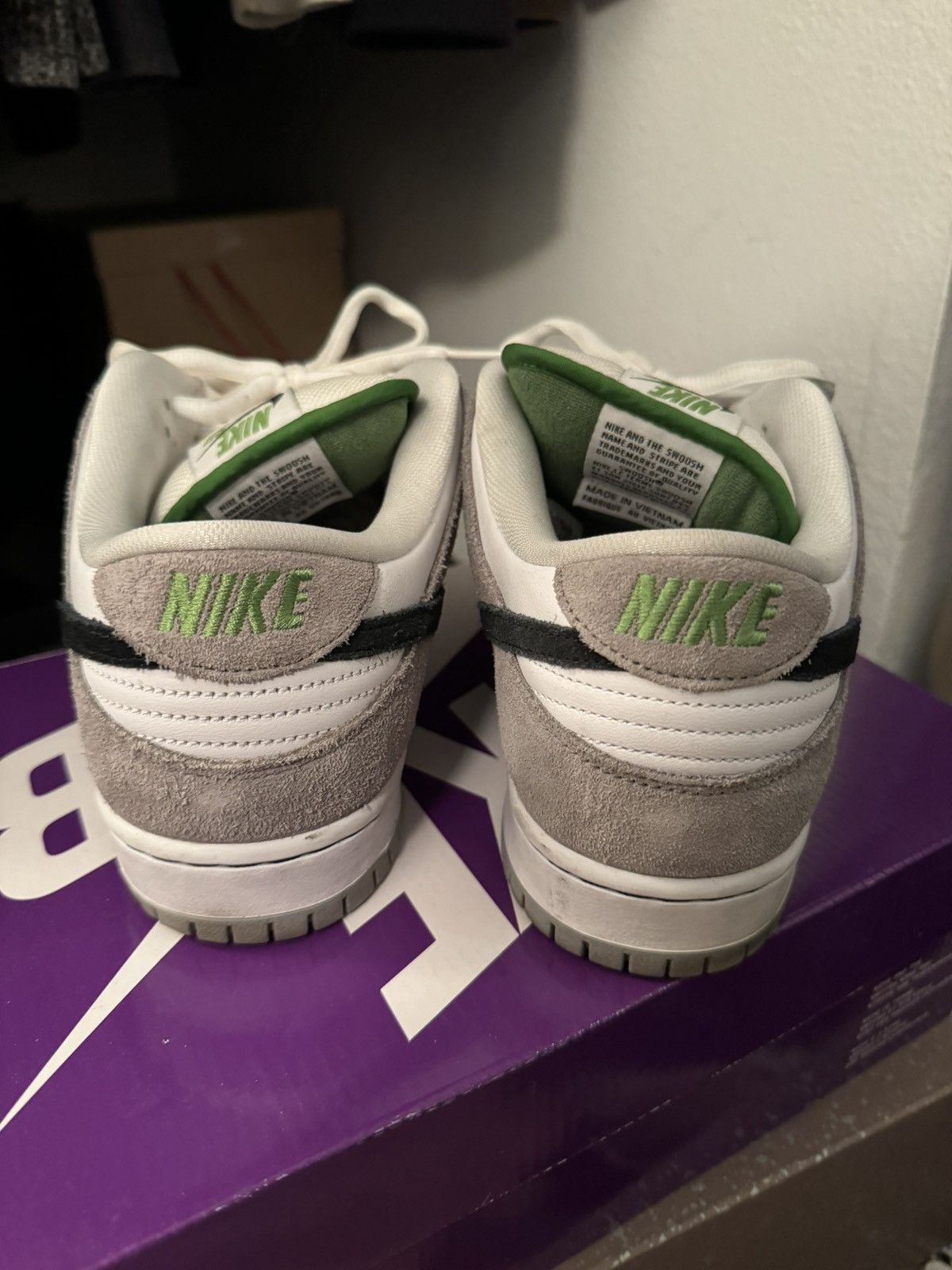 Nike Nike SB Dunk Chlorophyll Size US 10 / EU 43 - 5 Thumbnail