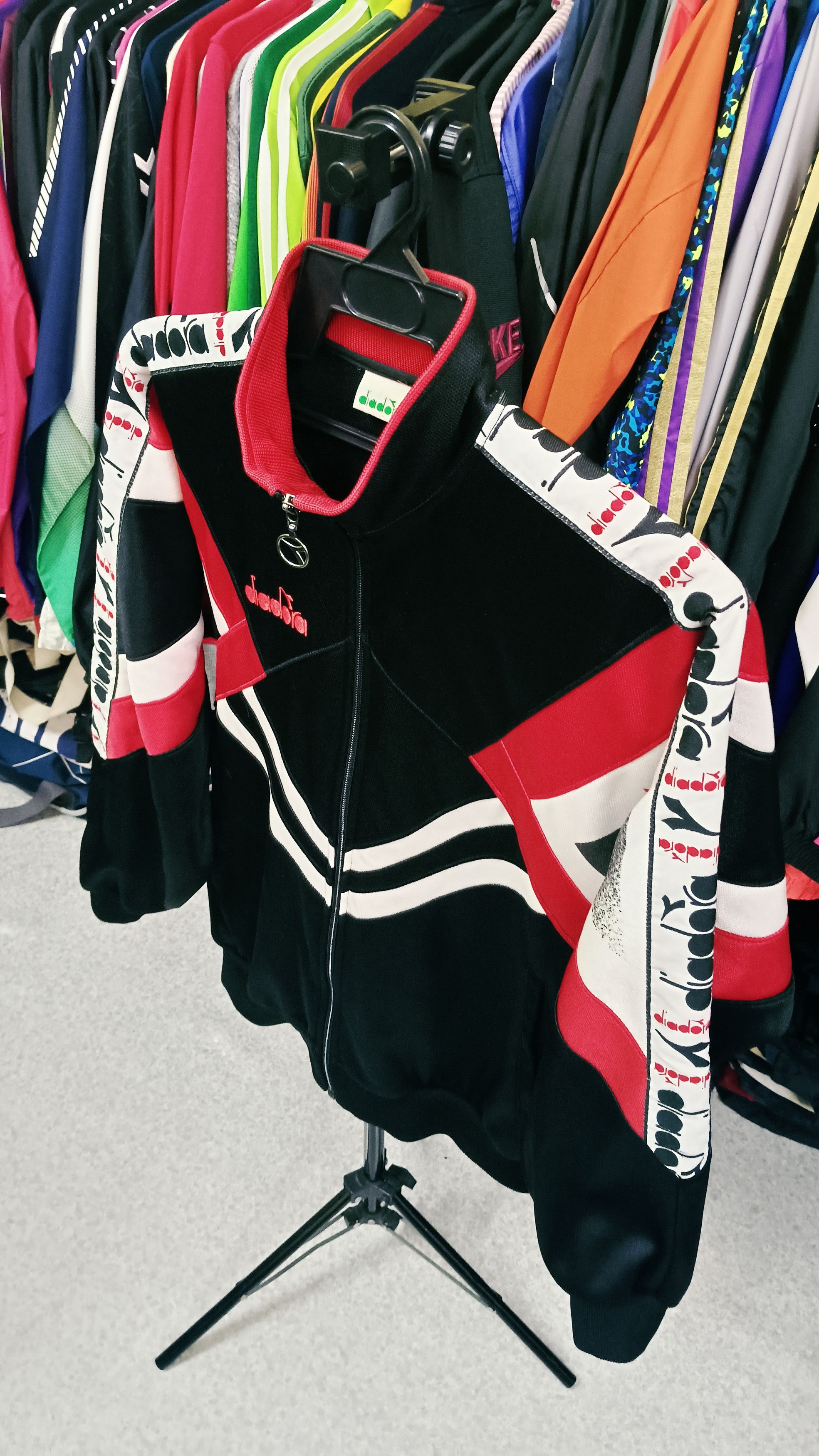 Diadora Rare Vintage Diadora Match Winner Training Sweater Size US L / EU 52-54 / 3 - 3 Thumbnail