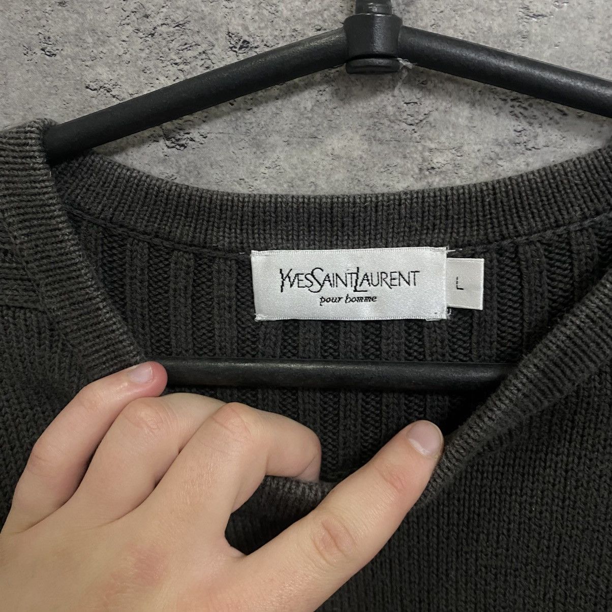 Yves Saint Laurent YSL Sweater Knit Yves Saint Laurent Sweatshirt Vintage Size US L / EU 52-54 / 3 - 6 Thumbnail