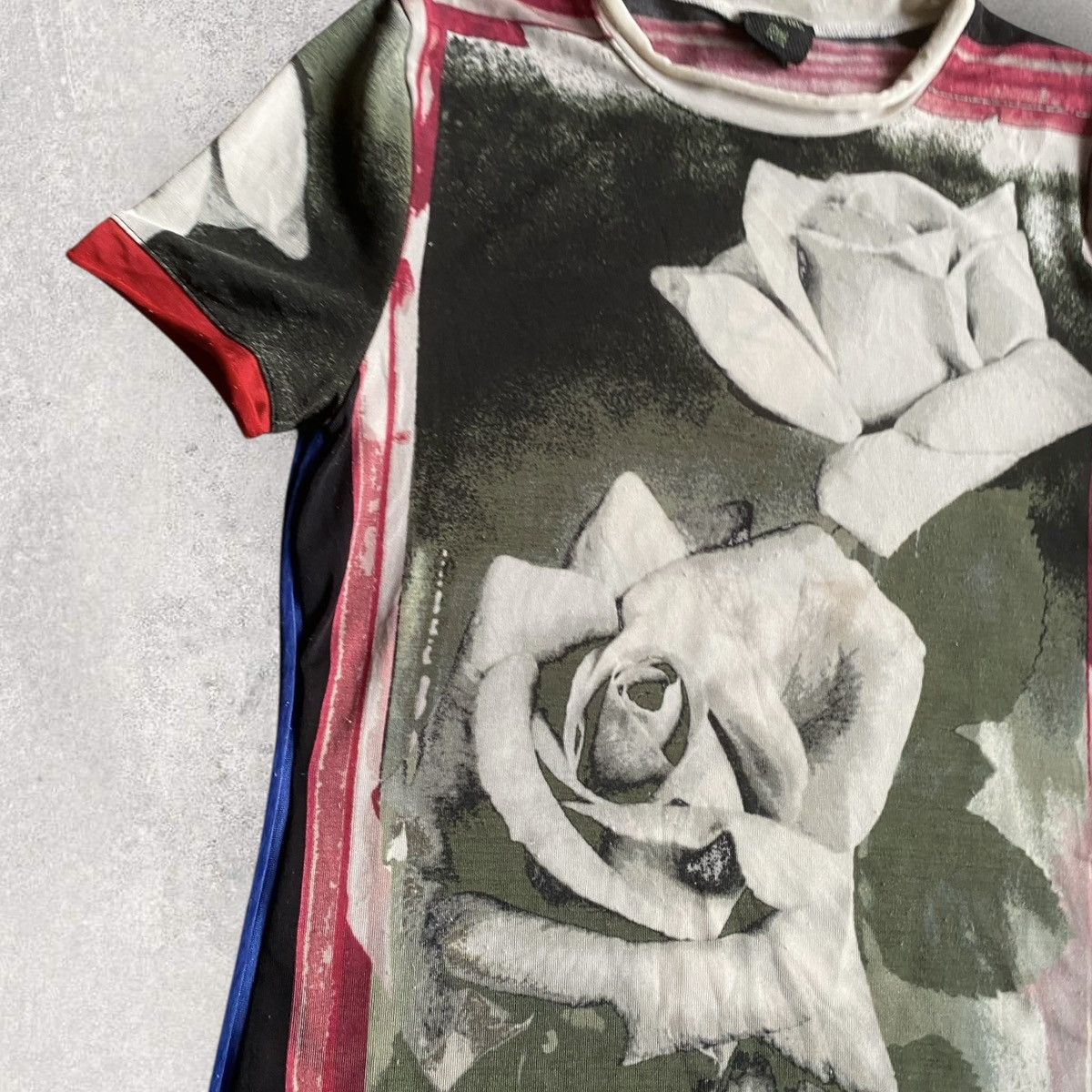 Jean Paul Gaultier Vintage JPG Rose T Shirt Size M / US 6-8 / IT 42-44 - 4 Thumbnail