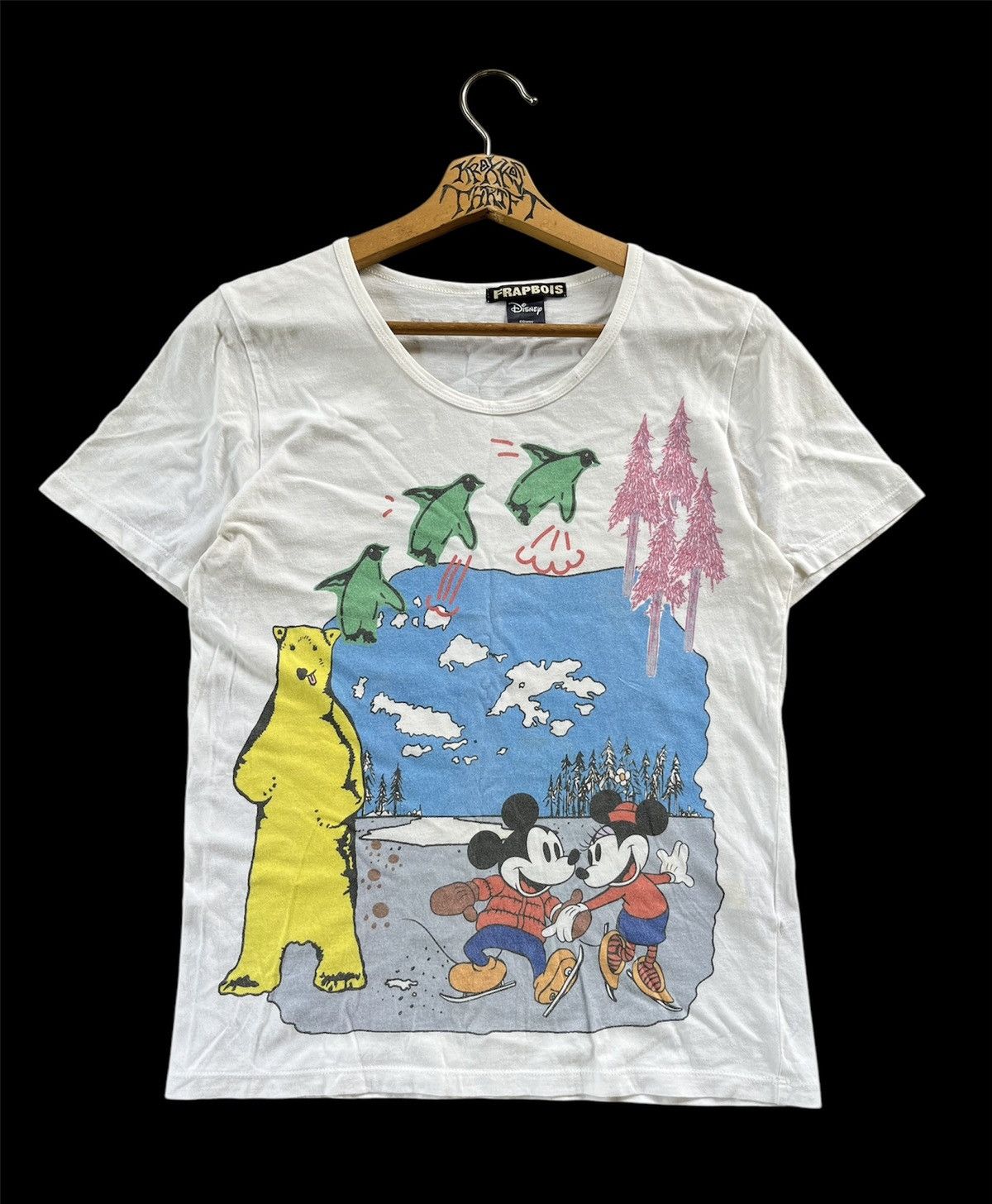 Disney × Frapbois × Japanese Brand FRAPBOIS X DISNEY BIG LOGO TEES JAPAN Size ONE SIZE - 1 Thumbnail