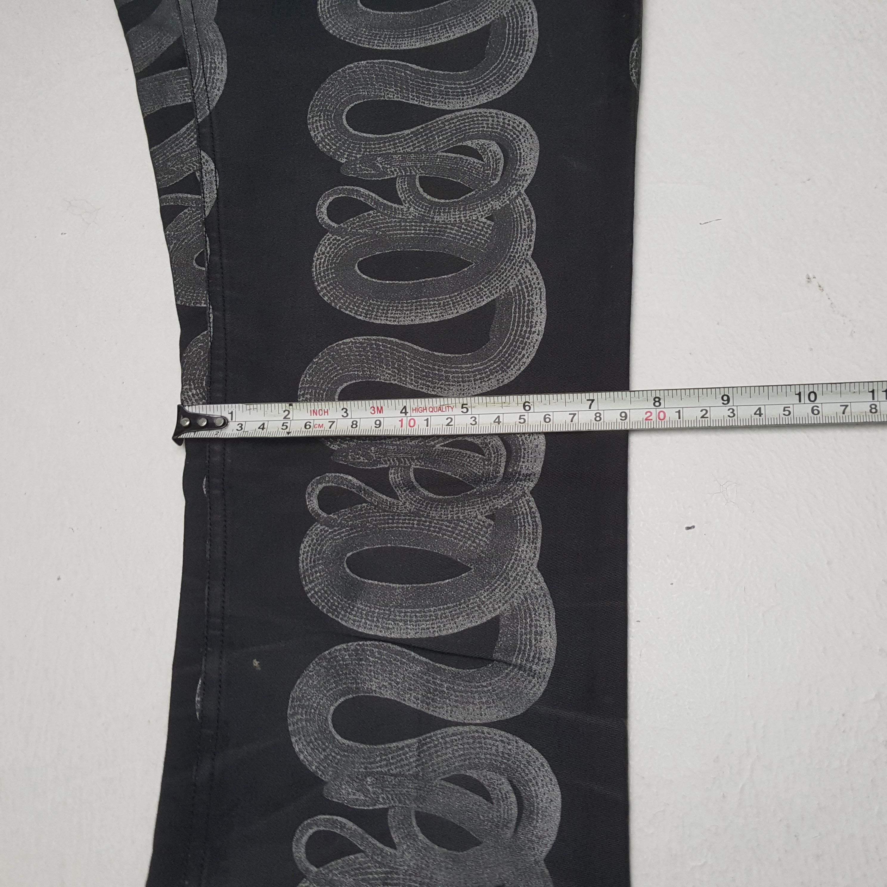 Hysteric Glamour HYSTERIC GLAMOUR Fashion Style Snake Art Pants Size 25" / US 0 / IT 36 - 10 Thumbnail