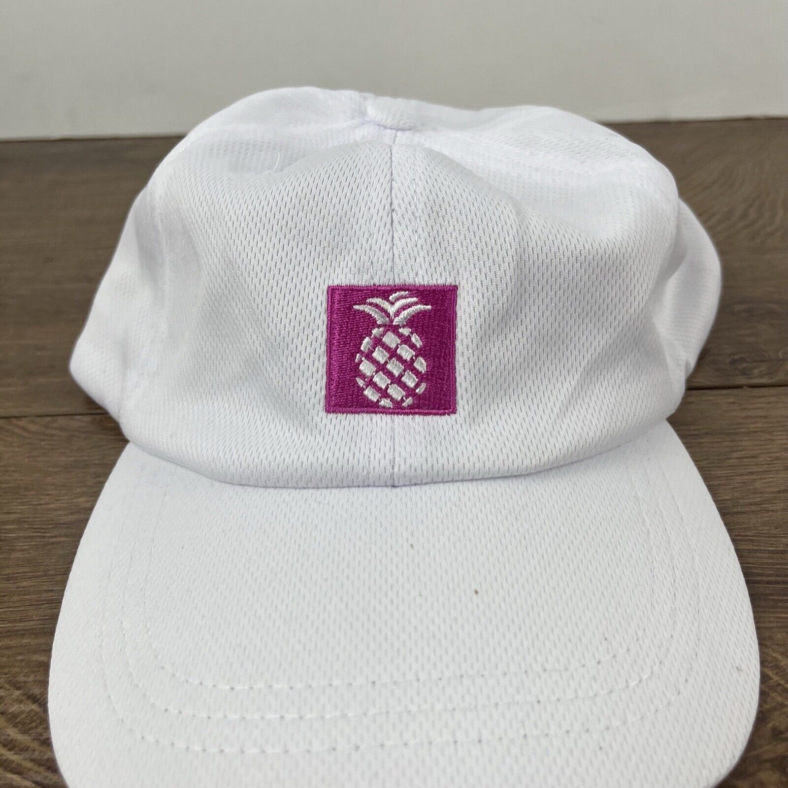 Other Pineapple Hat White Hat Adjustable Adult Fit Hat White Cap P Size ONE SIZE - 6 Thumbnail