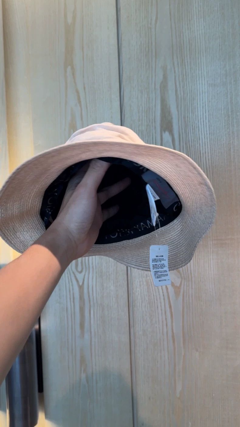 Yohji Yamamoto Yohji Yamamoto Cotton and linen hat Size ONE SIZE - 1 Thumbnail