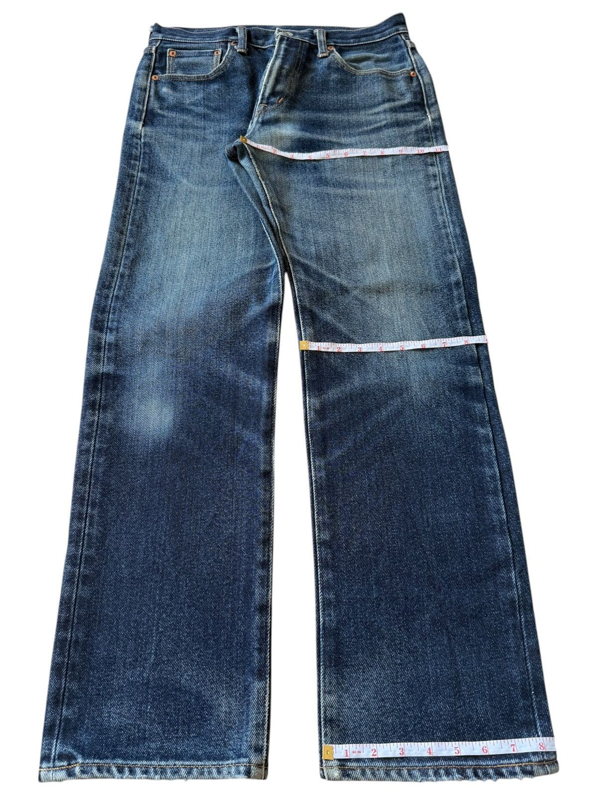 Iron Heart Vintage Japanese Iron Heart 21 Oz Loose Jeans Size US 31 - 8 Thumbnail