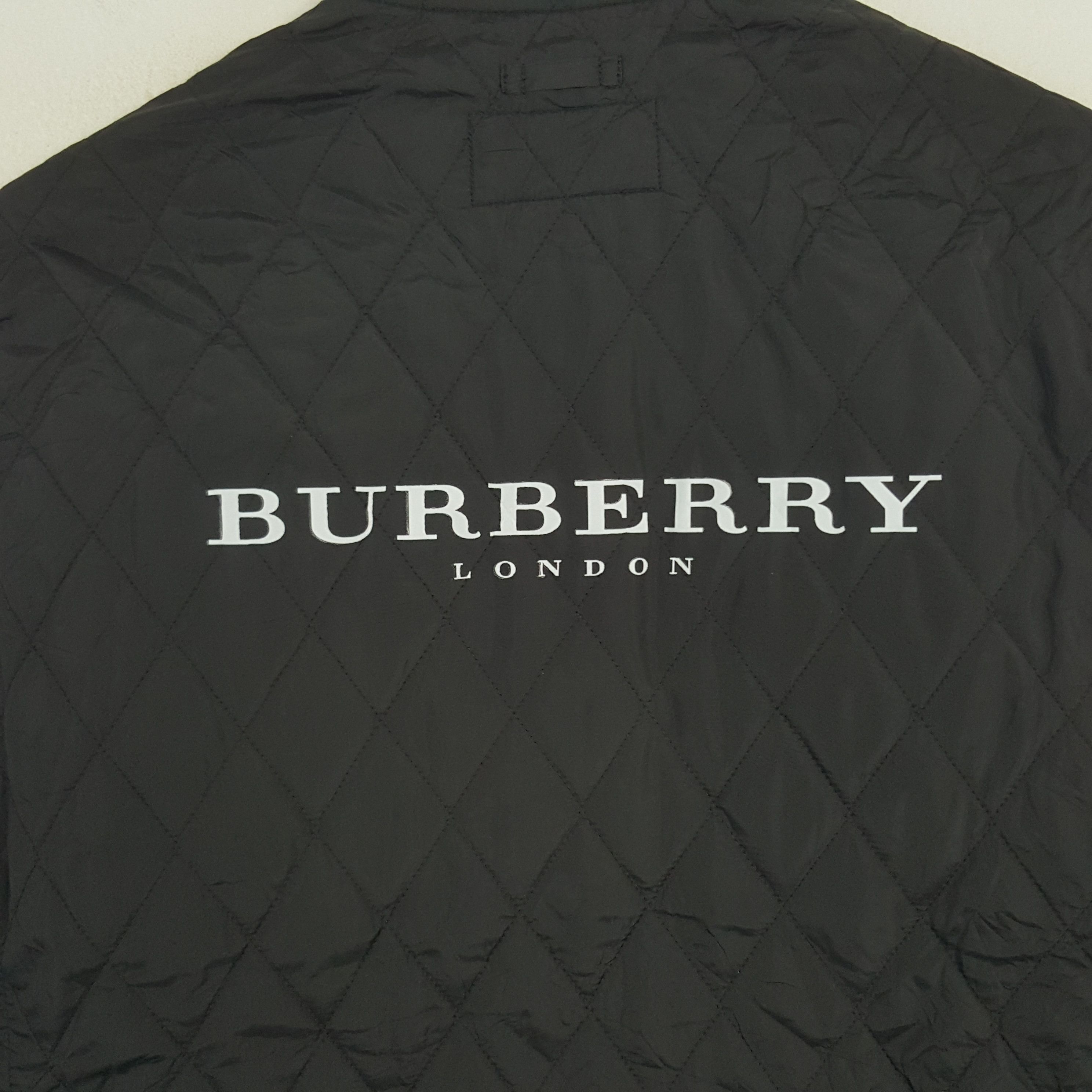 Burberry × Japanese Brand × Vintage Vintage Burberry London Custom Spell Out Jacket Size S / US 4 / IT 40 - 2 Thumbnail